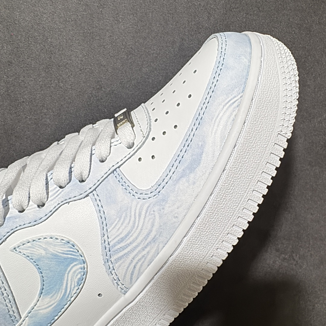 图片[8]-【定制版】二次元主题 Nike Air Force 1 Low’07 冰蓝涟漪 空军一号低帮休闲板鞋 定制皮料 原厂3D打印 定制鞋盒 原楦原纸板 纯正空军版型 内置全掌气垫 货号：ZH0316-164 尺码：36 36.5 37.5 38 38.5 39 40 40.5 41 42 42.5 43 44 44.5 45-选品中心