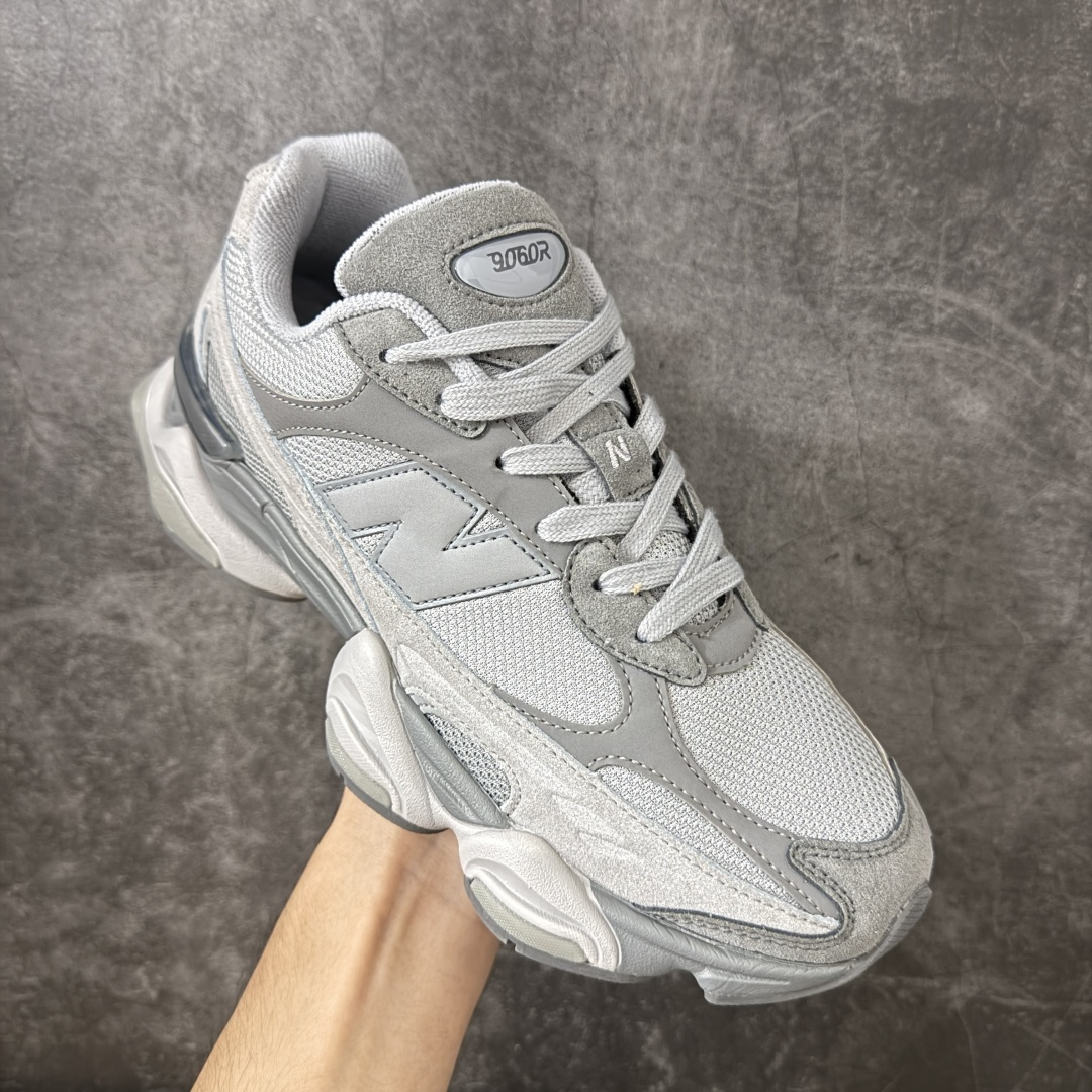 图片[3]-【公司级】New Balance NB 9060 复古单品 鞋款灵感源自设计师本人对夏日的怀日回忆。鞋面大身由空间双格及磨砂鞋面拼接而生，配以柔和、温暖的粉橘色调，夏日氛围拉满采用大面积网眼以及麂皮材质覆盖鞋身，还原经典气质。搭载ABZORB避震科技，由泡沫聚酯制成，上脚可以有效减少由鞋底反弹对身体及双腿的冲击 货号：U90609EL 尺码：36 37 37.5 38 38.5 39.5 40 40.5 41.5 42 42.5 43 44 45-选品中心