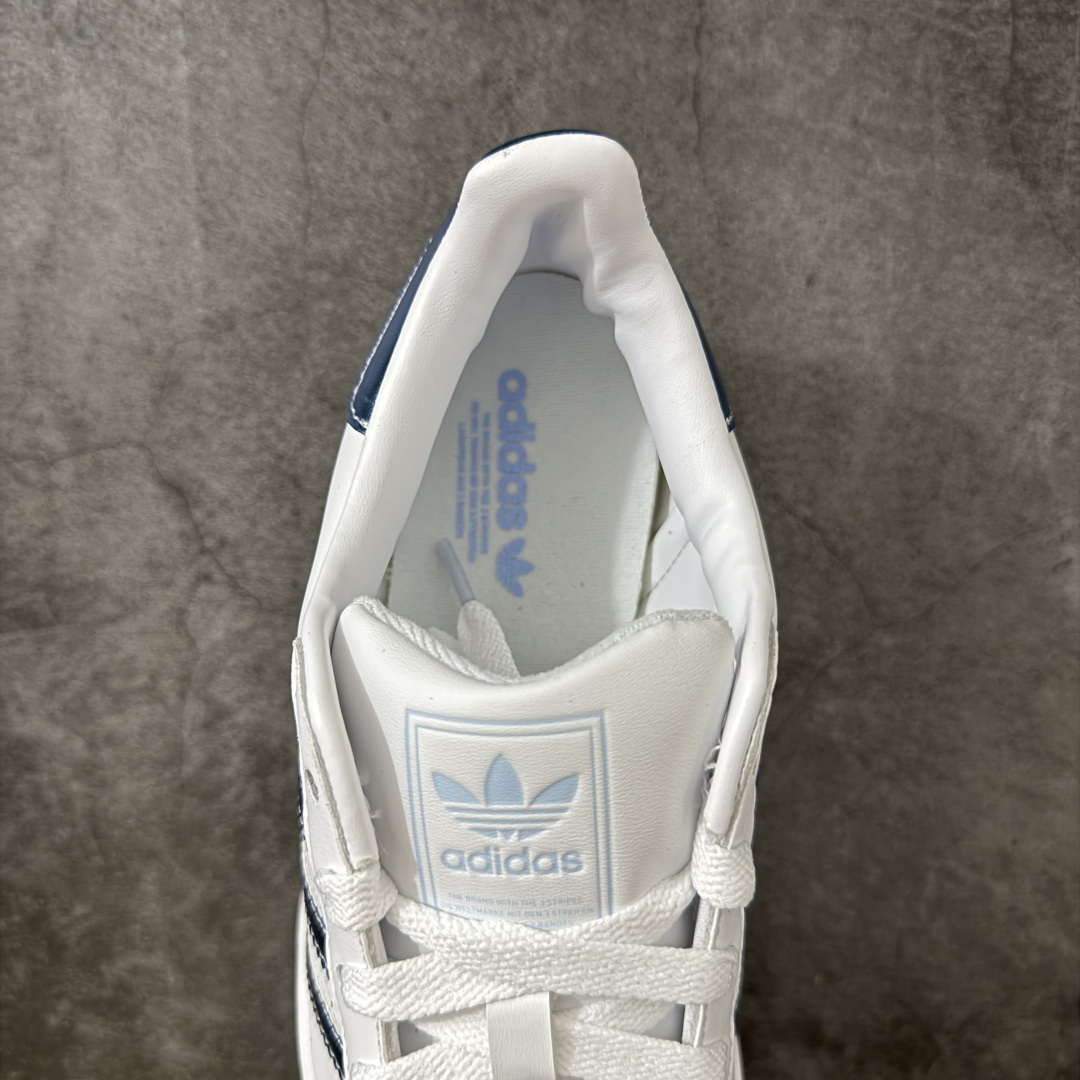 图片[8]-【公司级】阿迪达斯/三叶草Adidas Originals Superstar II 经典贝壳头古着系列低帮百搭休闲运动板鞋“白冰蓝” 货号：LA7739 尺码：35 36 36⅔ 37⅓ 38 38⅔ 39⅓ 40-选品中心