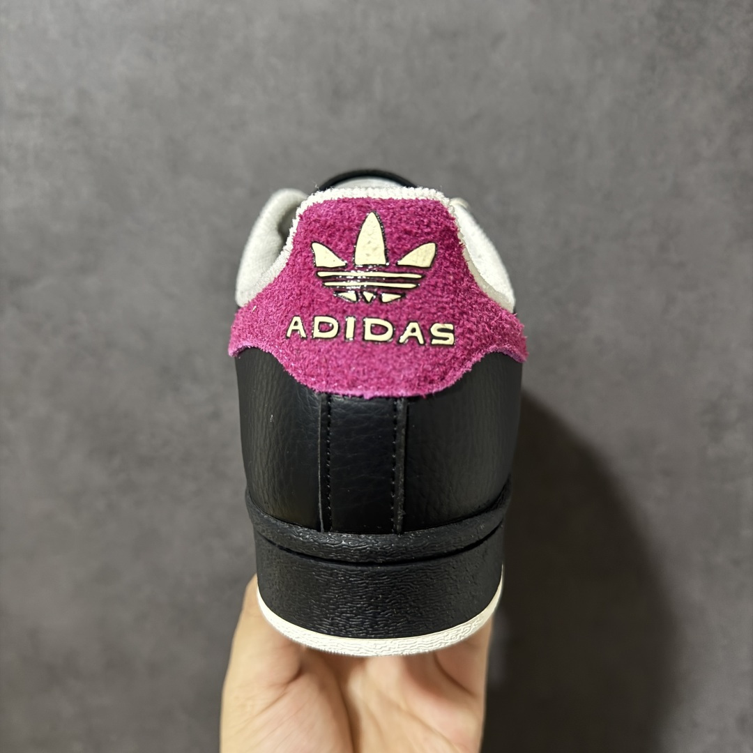 图片[4]-【公司级】忍者神龟40周年系列联名鞋款Teenage Mutant Ninja Turtles x Adidas Originals Superstar\”Master Splinter\”经典贝壳头系列低帮百搭休闲运动板鞋HH“联名黑银红”货号：IH7767 尺码：35-44带半码-选品中心
