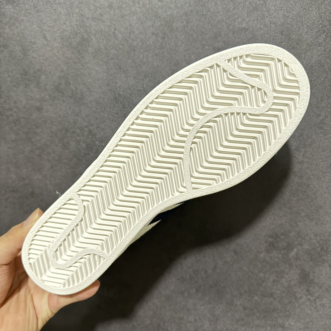 图片[9]-【公司级】英国设计师品牌Wales Bonner x Adidas Superstar\”Wonder White/Collegiate Navy\”经典贝壳头系列低帮百搭休闲运动板鞋CP“联名鳄鱼纹米白海军蓝” 货号：JP7161 尺码：35⅔ 36 36⅔ 37⅓ 38 38⅔ 39⅓ 40 40⅔ 41⅓ 42 42⅔ 43⅓ 44-选品中心