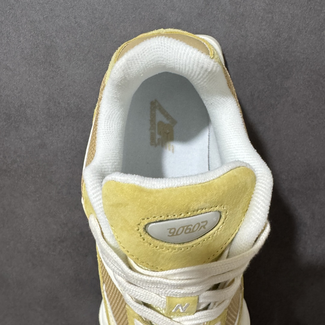 图片[6]-【公司级】New Balance 9060系列 新百伦 复古休闲运动慢跑鞋 鞋面大身由空间双格及磨砂鞋面拼接而生 采用大面积网眼以及麂皮材质覆盖鞋身 还原经典气质 搭载ABZORB避震科技 由泡沫聚酯制成 上脚可以有效减少由鞋底反弹对身体及双腿的冲击力 货号： U90606U0 尺码：36-45带半码-选品中心