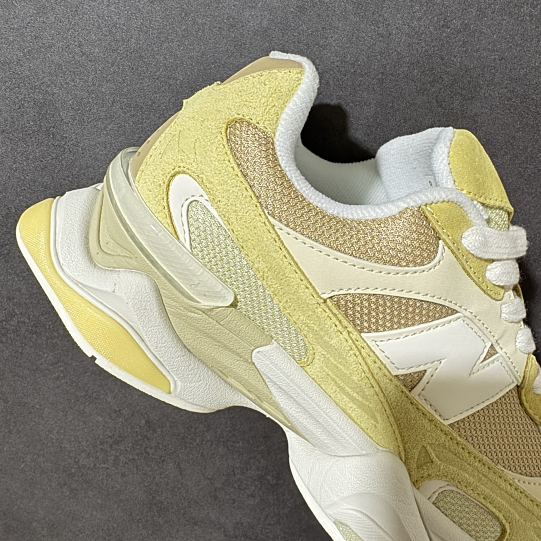 图片[7]-【公司级】New Balance 9060系列 新百伦 复古休闲运动慢跑鞋 鞋面大身由空间双格及磨砂鞋面拼接而生 采用大面积网眼以及麂皮材质覆盖鞋身 还原经典气质 搭载ABZORB避震科技 由泡沫聚酯制成 上脚可以有效减少由鞋底反弹对身体及双腿的冲击力 货号： U90606U0 尺码：36-45带半码-选品中心