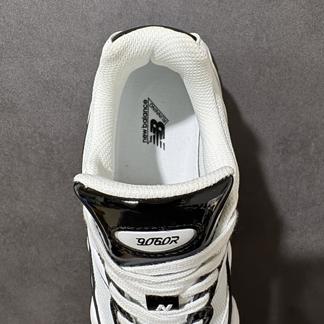 图片[6]-【公司级】New Balance 9060系列 新百伦 复古休闲运动慢跑鞋 鞋面大身由空间双格及磨砂鞋面拼接而生 采用大面积网眼以及麂皮材质覆盖鞋身 还原经典气质 搭载ABZORB避震科技 由泡沫聚酯制成 上脚可以有效减少由鞋底反弹对身体及双腿的冲击力 货号： U906067M 尺码：36-45带半码-选品中心