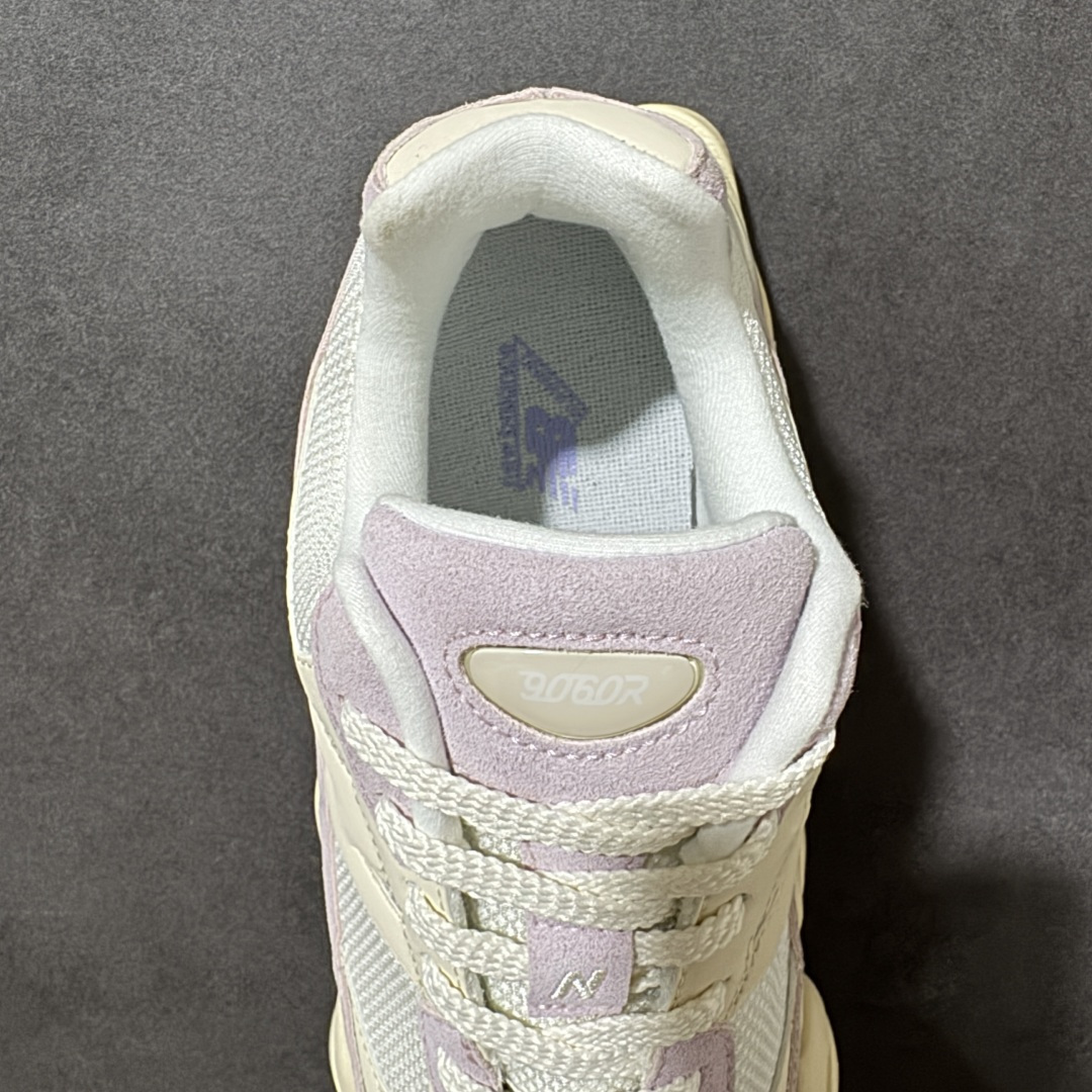 图片[6]-【公司级】New Balance 9060系列 新百伦 复古休闲运动慢跑鞋 鞋面大身由空间双格及磨砂鞋面拼接而生 采用大面积网眼以及麂皮材质覆盖鞋身 还原经典气质 搭载ABZORB避震科技 由泡沫聚酯制成 上脚可以有效减少由鞋底反弹对身体及双腿的冲击力 货号： U90607O1 尺码：36-45带半码-选品中心