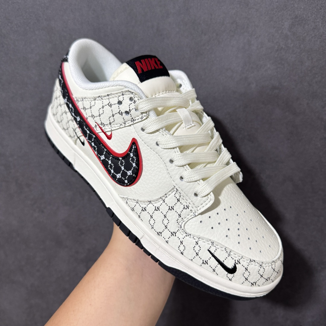 图片[3]-【定制版】Nike X NY满色黑红 Dunk定制联名洋基队 男女同款 尺码：36-46 带半码 货号：HS1024-002-选品中心