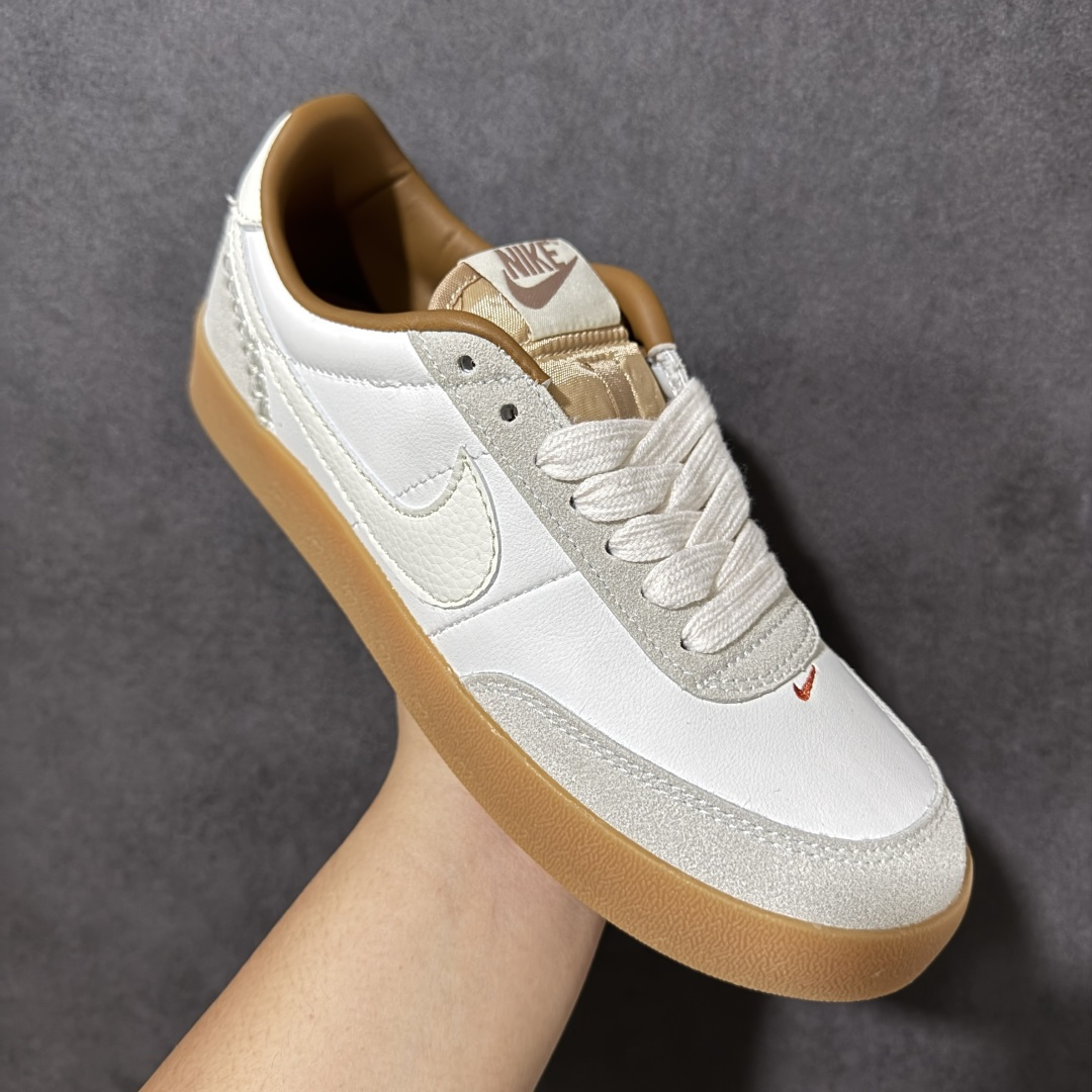 图片[3]-【公司级】Nike Killshot2 Iearner FS 耐克德训全系运动休闲德训板鞋 市面唯一全新版型全新大底 进口头层麂皮 耐磨耐穿四季可穿 百搭不怯场 美拉德风格德训经典时尚休闲百搭 货号：HF5723-009 尺码：36 36.5 37.5 38 38.5 39 40 40.5 41 42 42.5 43 44 44.5 45-选品中心