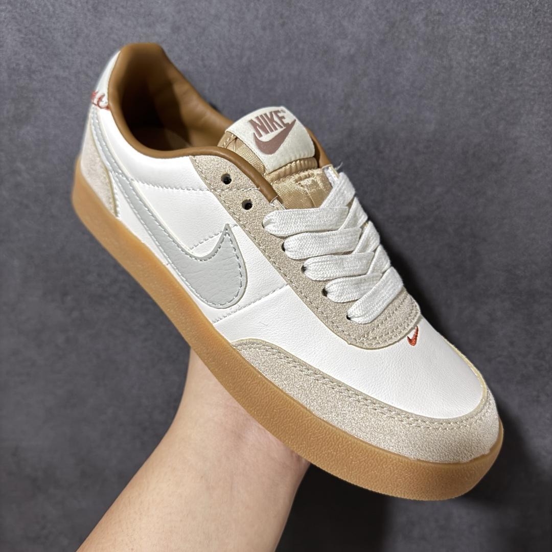 图片[3]-【公司级】Nike Killshot2 Iearner FS 耐克德训全系运动休闲德训板鞋 市面唯一全新版型全新大底 进口头层麂皮 耐磨耐穿四季可穿 百搭不怯场 美拉德风格德训经典时尚休闲百搭 货号：HV5762-045 尺码：36 36.5 37.5 38 38.5 39 40 40.5 41 42 42.5 43 44 44.5 45-选品中心