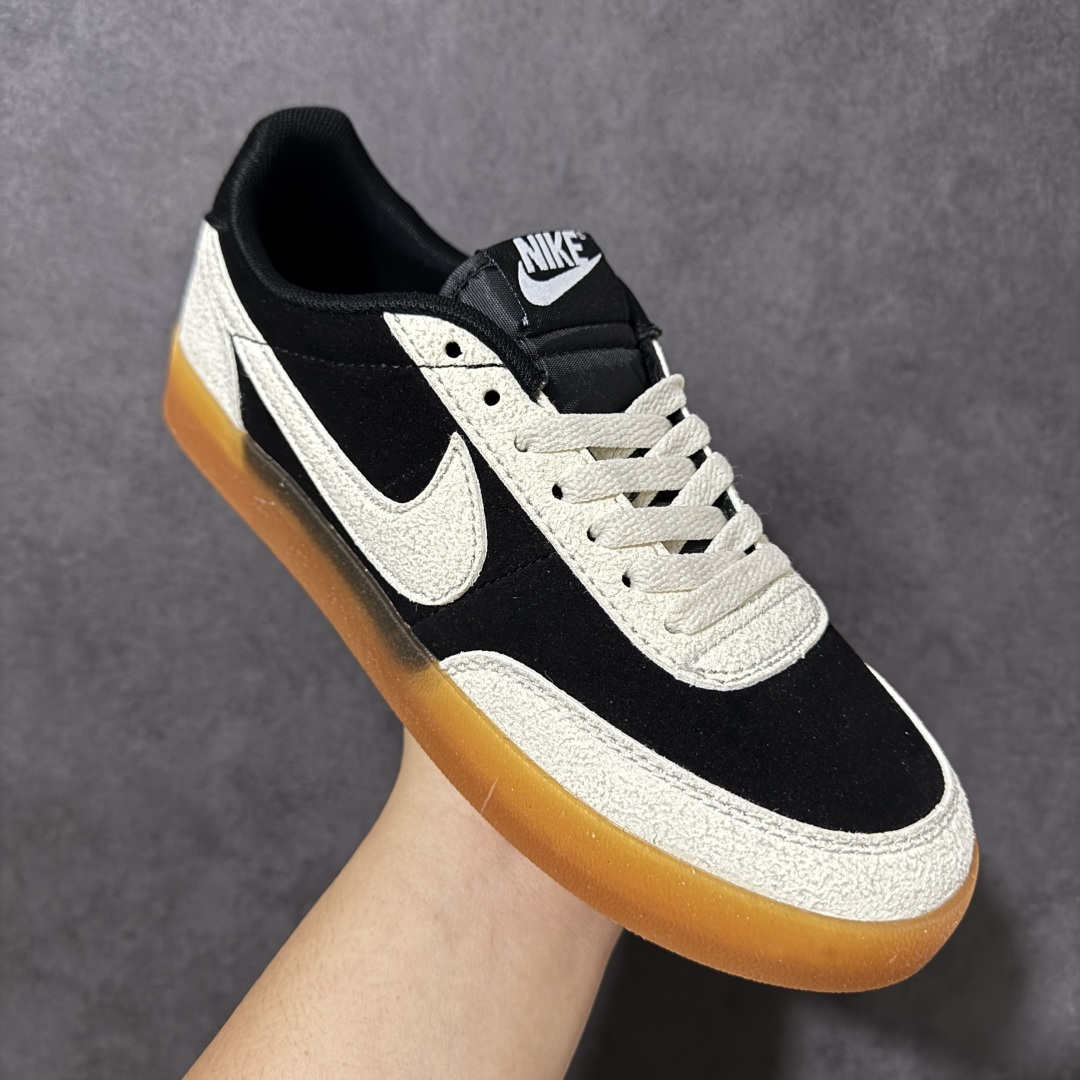图片[3]-【公司级】Nike Killshot2 Iearner FS 耐克德训全系运动休闲德训板鞋 市面唯一全新版型全新大底 进口头层麂皮 耐磨耐穿四季可穿 百搭不怯场 美拉德风格德训经典时尚休闲百搭 货号：HJ7263-010 尺码：36 36.5 37.5 38 38.5 39 40 40.5 41 42 42.5 43 44 44.5 45-选品中心