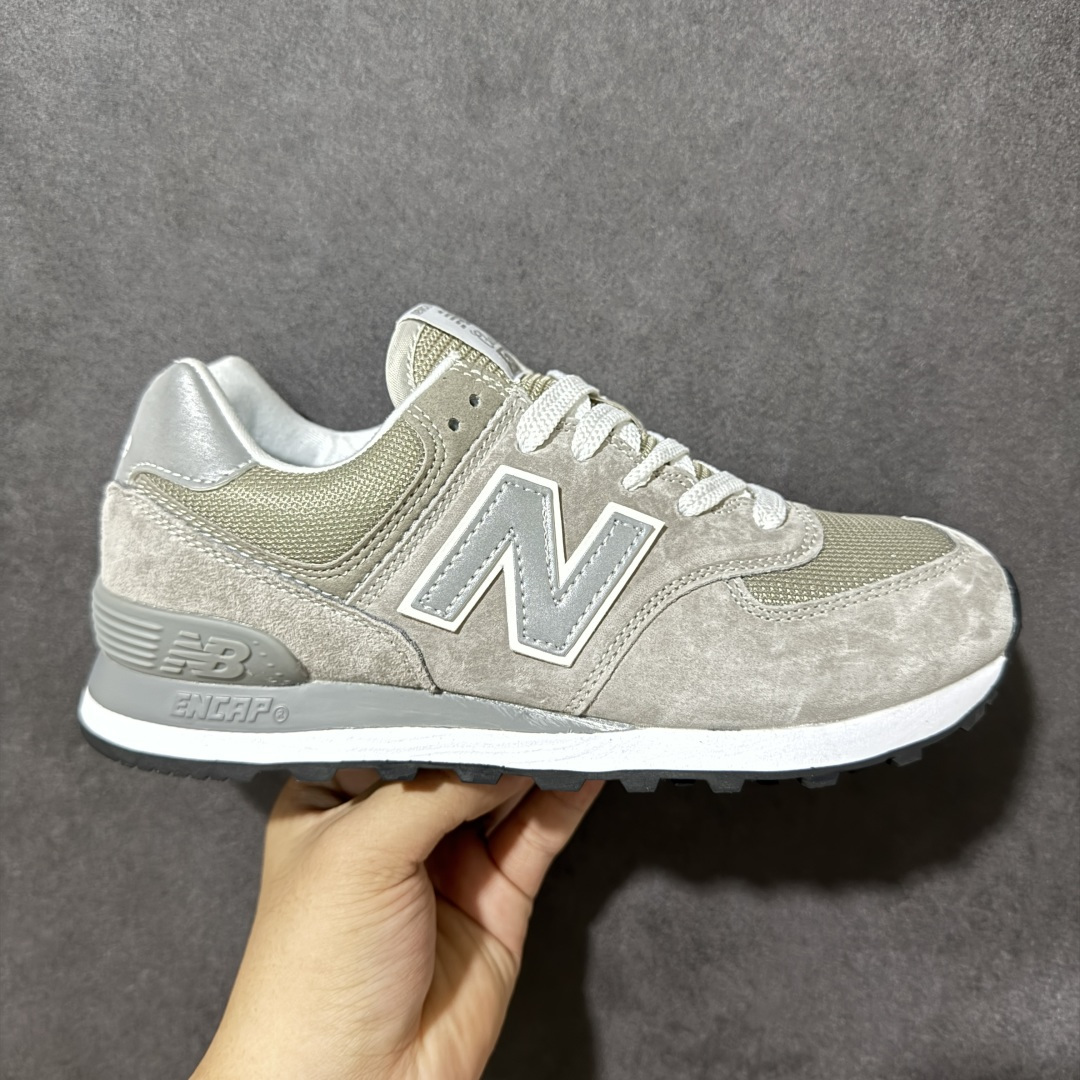 【公司级】New Balance 574系列 新百伦 低帮复古休闲运动慢跑鞋 货号：ML574LGI 尺码：36-45带半码-选品中心