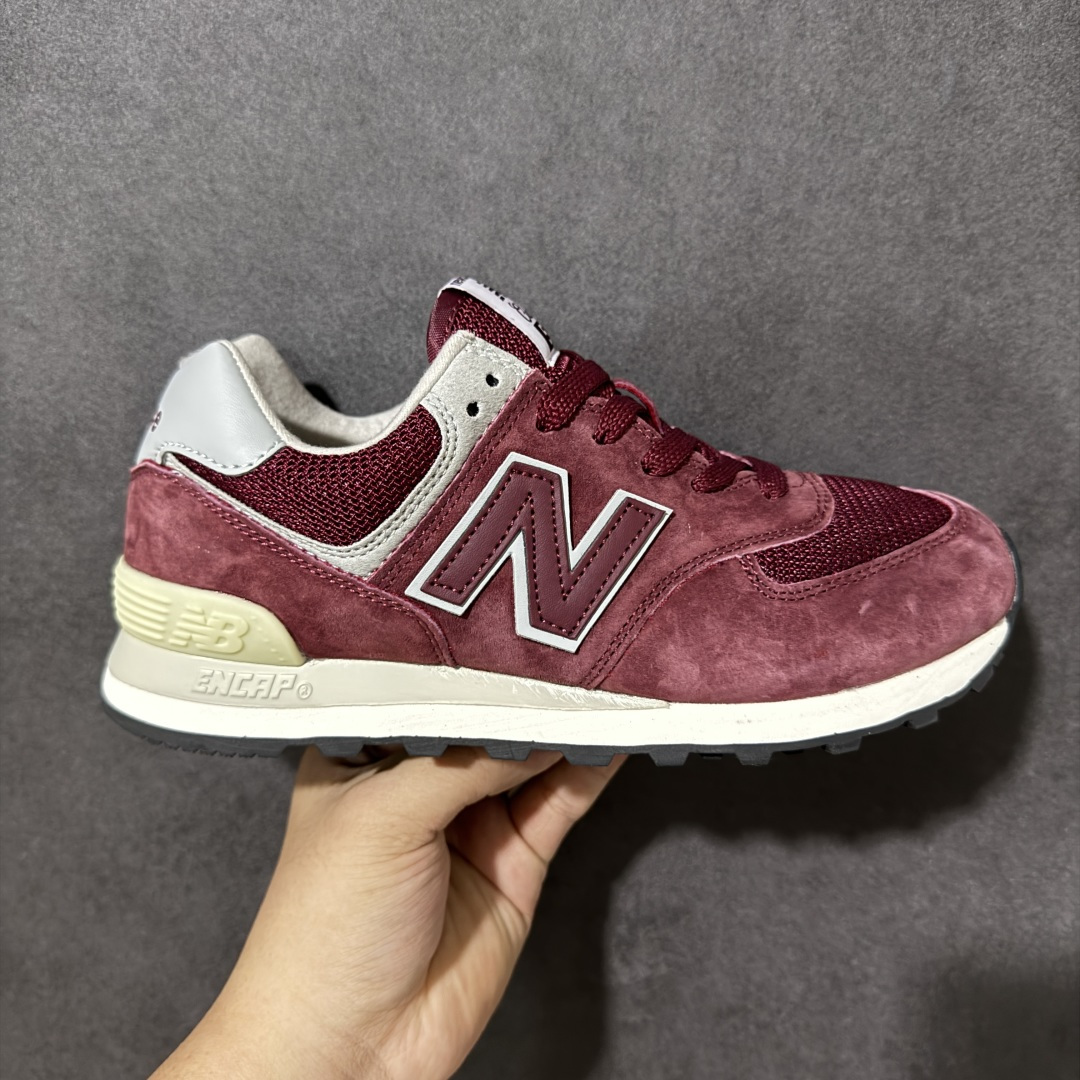 【公司级】New Balance 574系列 新百伦 低帮复古休闲运动慢跑鞋 货号：ML574EVG 尺码：36-45带半码-选品中心