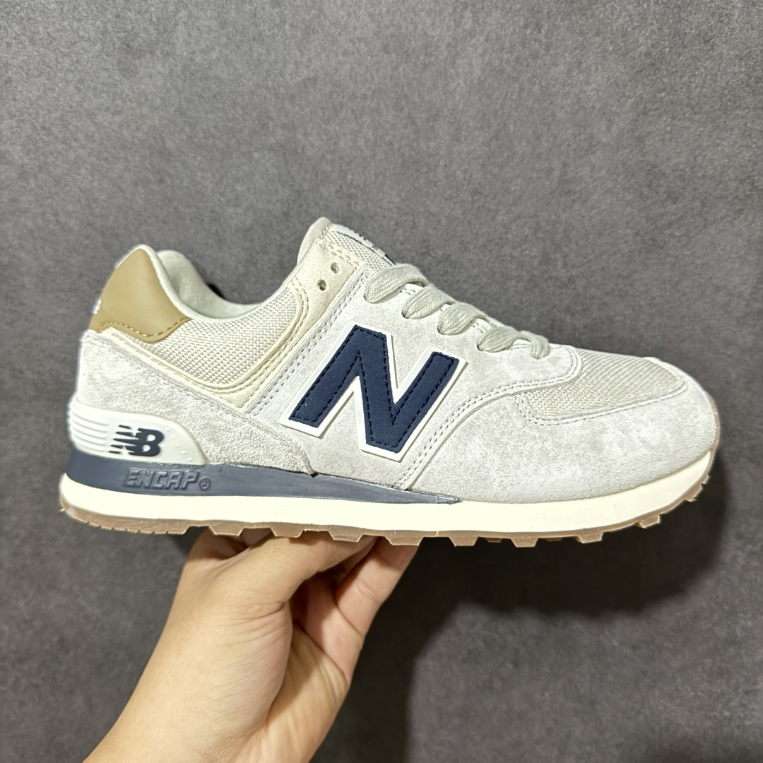 【公司级】New Balance 574系列 新百伦 低帮复古休闲运动慢跑鞋 货号：ML574BCB 尺码：36-45带半码-选品中心
