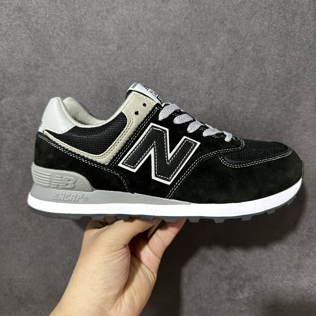 【公司级】New Balance 574系列 新百伦 低帮复古休闲运动慢跑鞋 货号：ML574EVN 尺码：36-45带半码-选品中心