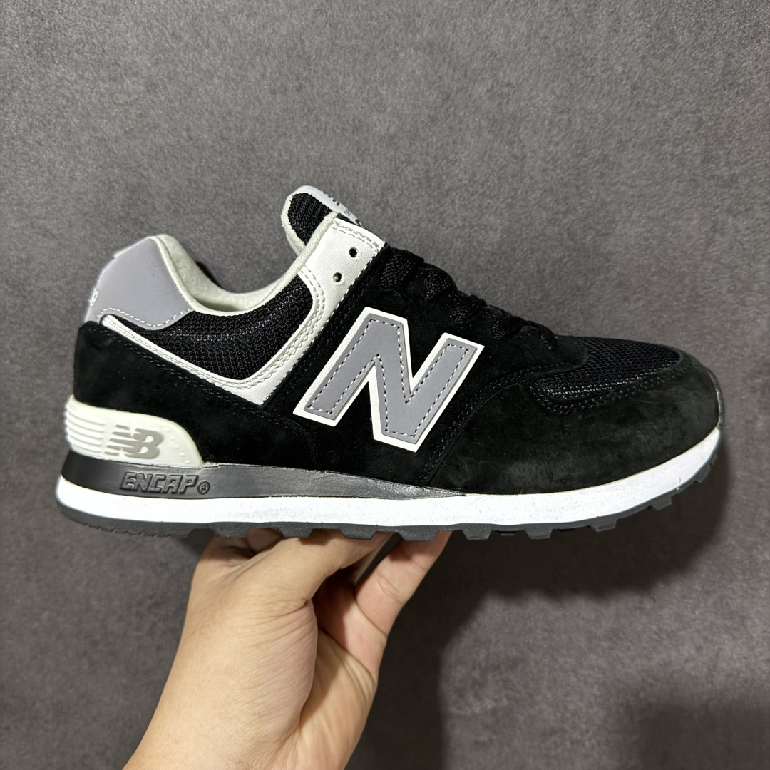 【公司级】New Balance 574系列 新百伦 低帮复古休闲运动慢跑鞋 货号：ML574EVB 尺码：36-45带半码-选品中心