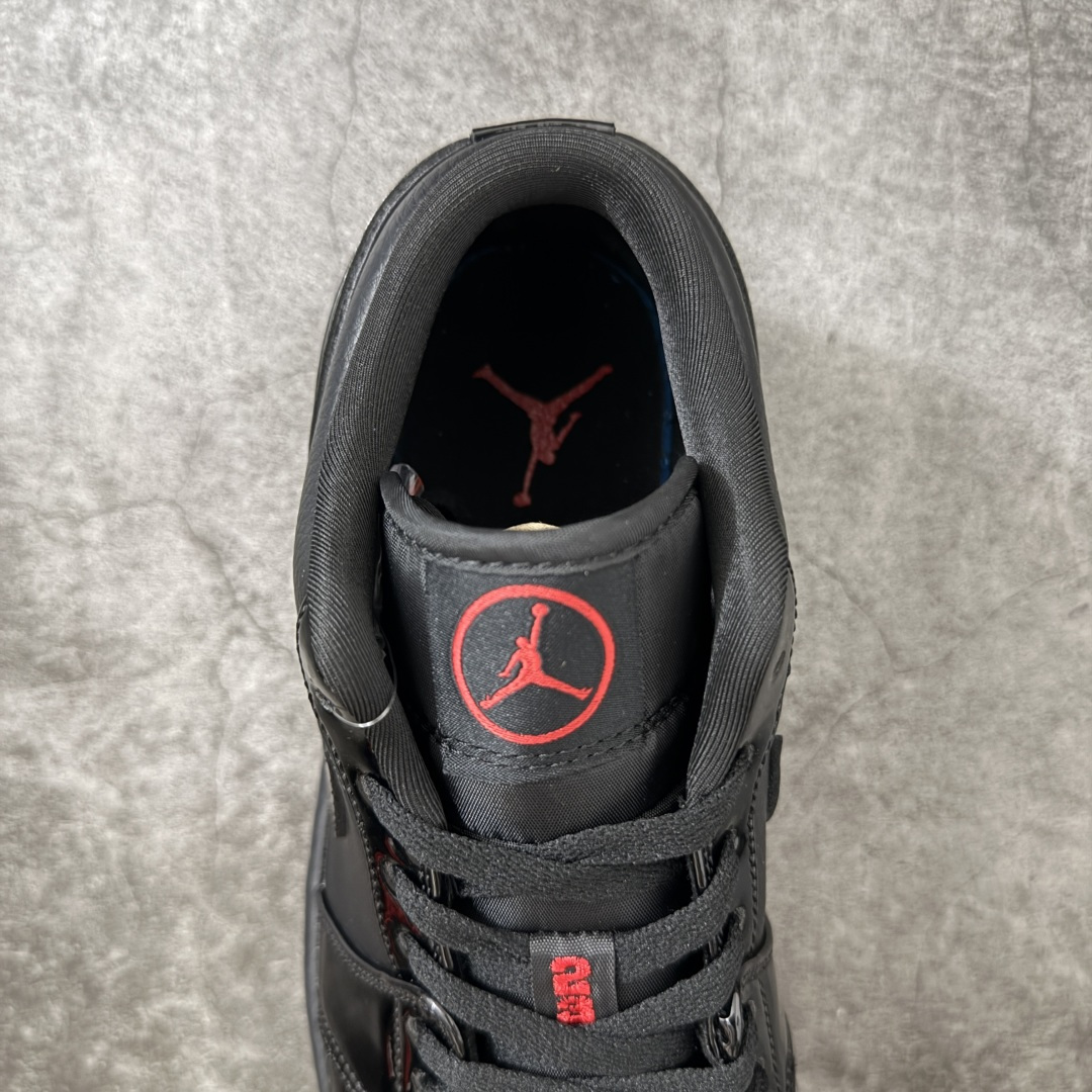 图片[8]-【K版后跟荔枝皮】Air Jordan 1 Low \”Gina\” 低帮 黑红 AJ1 乔丹1代 低邦 黑红 鞋身整体以黑色皮革打造，搭配黑色漆皮框架覆盖层，使鞋款十分百搭；鞋身两侧Swoosh Logo采用黑色漆皮点缀，黑色鞋舌上Jumpman Logo刺绣以红色呈现，后跟Wings Logo使用红色妆点，最后以b黑色中底搭配红色橡胶外底完善整体设计收尾。 货号：DD1660-001 尺码：36 36.5 37.5 38 38.5 39 40 40.5 41 42 42.5 43 44 44.5 45 46 47-选品中心