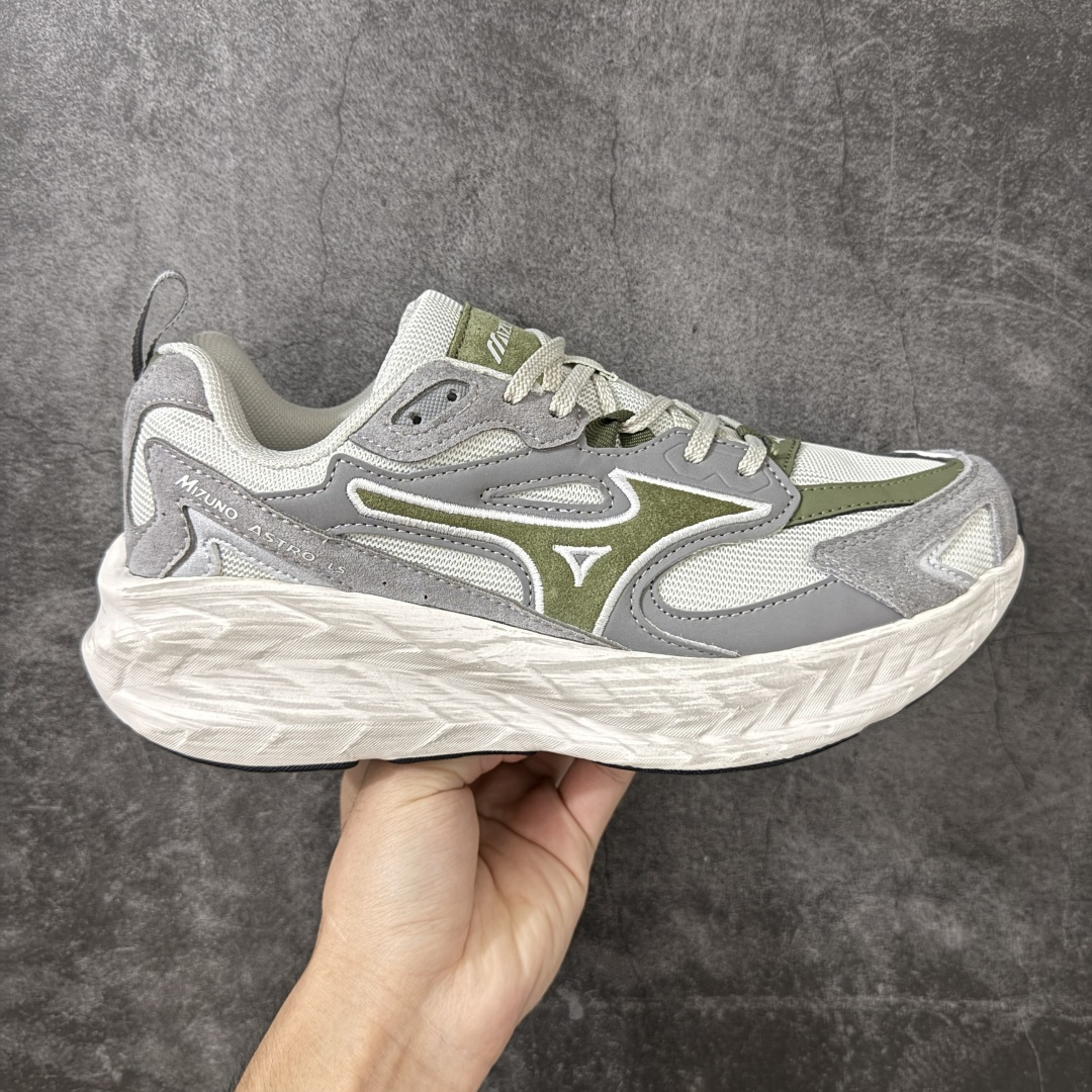 【公司级】Mizuno美津浓 Racer 复古百搭 舒适 防滑耐磨透气网面 低帮 户外功能鞋 货号： D1GH252105 尺码：40-45-选品中心