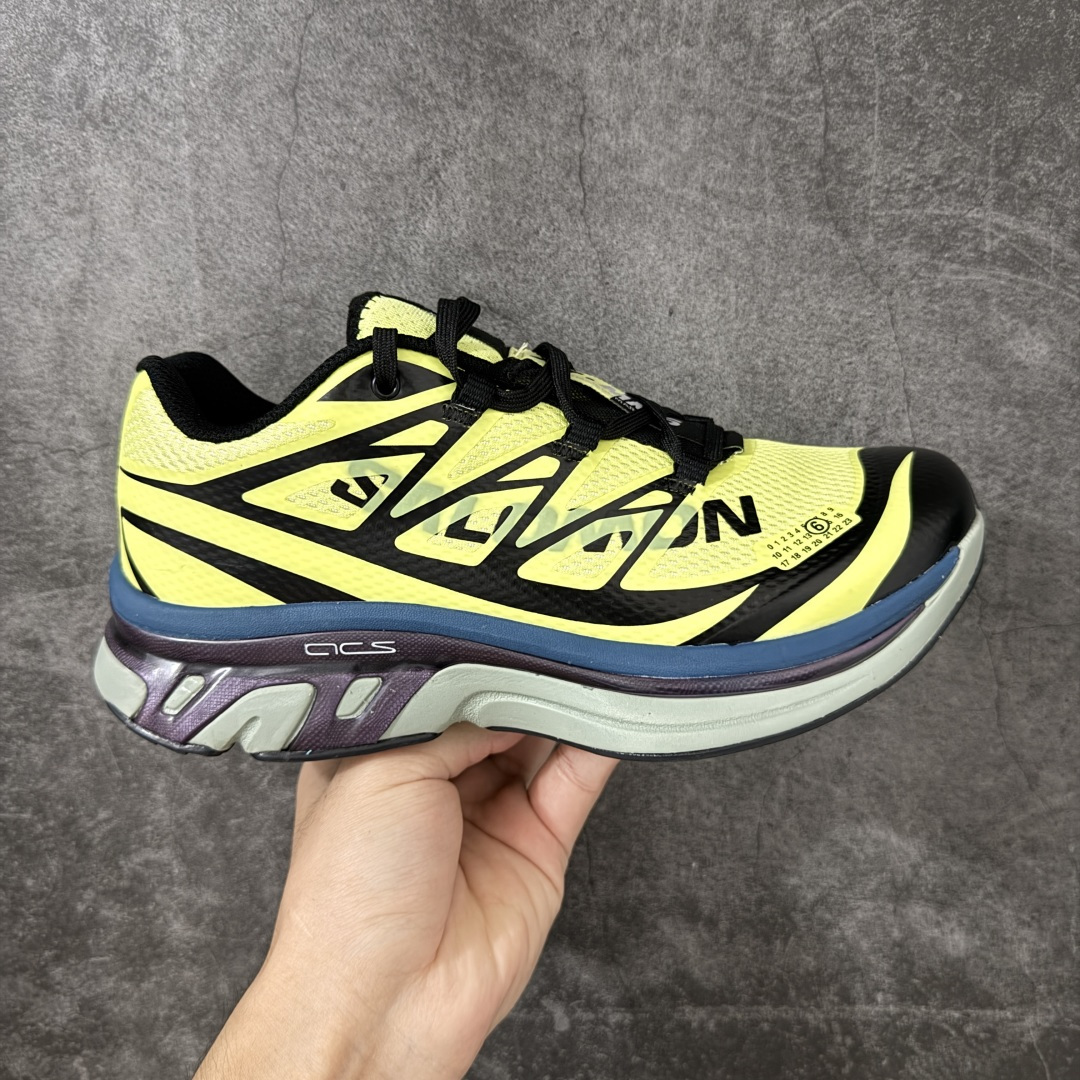 【公司级】 MM6 Maison Margiela x SALOMON 萨洛蒙 XT-6网布绒面革 舒适 低帮 生活休闲鞋 男女鞋 492002 外贸平台特供订单 全套原纸板楦头开发 原厂特供网布配套加持 确保原汁原味 完美呈现版型 原档数据独家私模五层组合大底 原装Ortholite轻量化鞋垫 原厂TPU锁扣 进口港宝加持 后跟自然饱满 还原公司包裹性 尺码： 36-45-选品中心