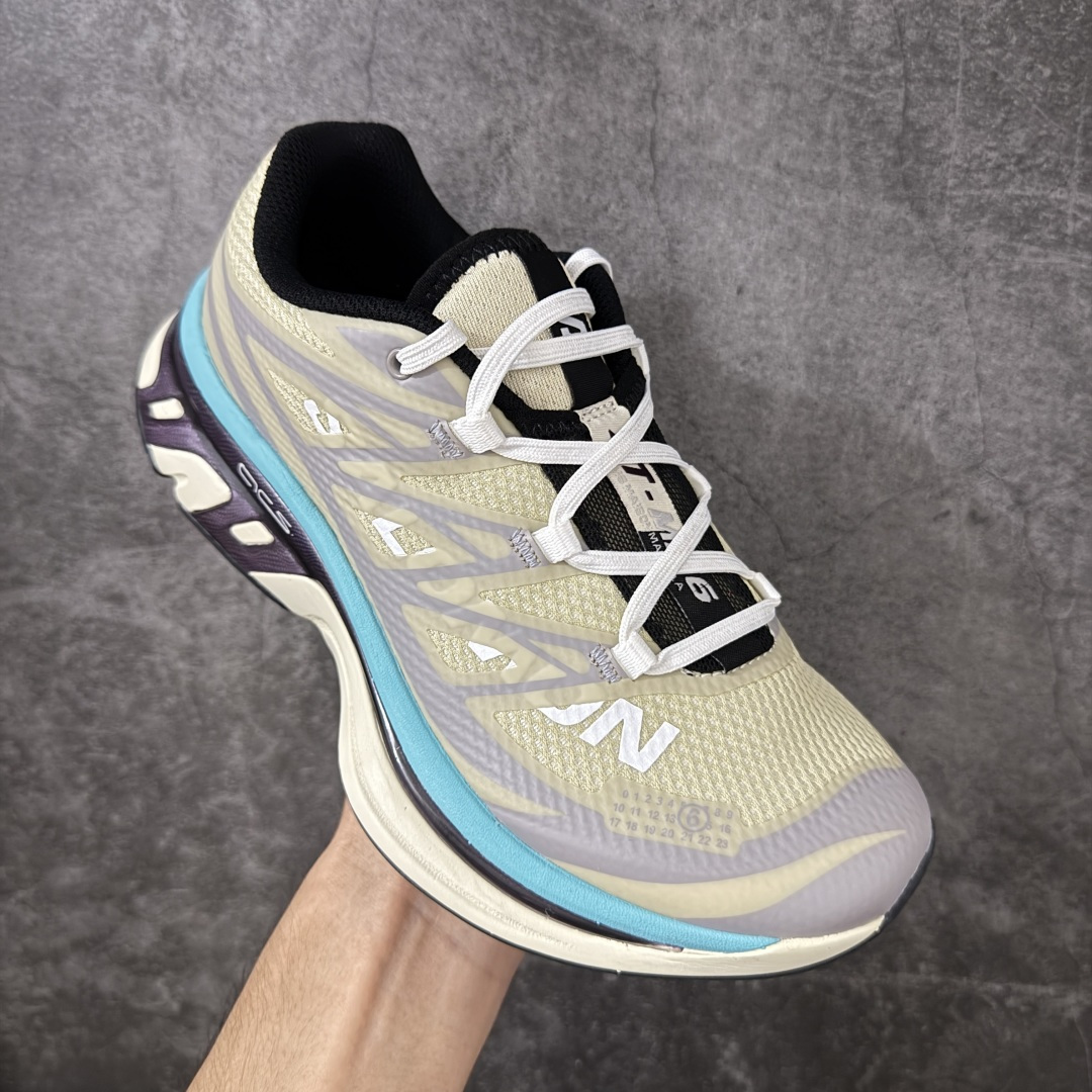 图片[3]-【公司级】 MM6 Maison Margiela x SALOMON 萨洛蒙 XT-6网布绒面革 舒适 低帮 生活休闲鞋 男女鞋 491999 外贸平台特供订单 全套原纸板楦头开发 原厂特供网布配套加持 确保原汁原味 完美呈现版型 原档数据独家私模五层组合大底 原装Ortholite轻量化鞋垫 原厂TPU锁扣 进口港宝加持 后跟自然饱满 还原公司包裹性 尺码： 36-45-选品中心