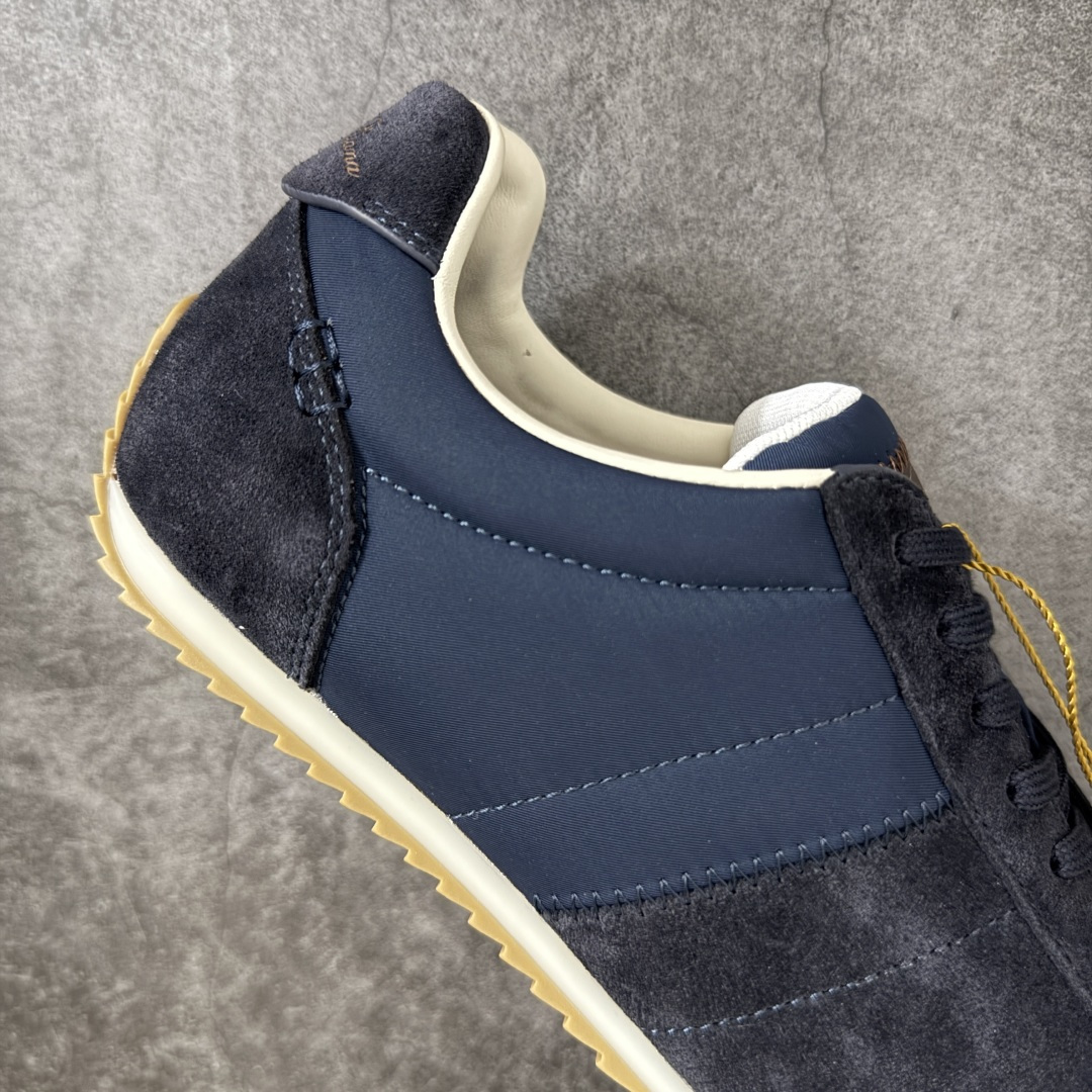 图片[7]-【莞产礼盒版】Loro Piana LP诺悠翩雅 Walk Wish新款运动鞋 2026最新配色，时尚休闲运动德训鞋‼️ 鞋面：高丝光牛反绒➕真丝布 鞋舌：芯片 内里：羊皮➕布 大底：TPU 尺码：35 36 37 38 39 40 41 42 43 44 45-选品中心