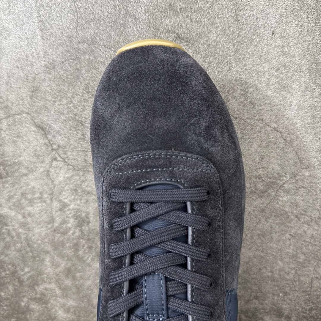 图片[5]-【莞产礼盒版】Loro Piana LP诺悠翩雅 Walk Wish新款运动鞋 2026最新配色，时尚休闲运动德训鞋‼️ 鞋面：高丝光牛反绒➕真丝布 鞋舌：芯片 内里：羊皮➕布 大底：TPU 尺码：35 36 37 38 39 40 41 42 43 44 45-选品中心