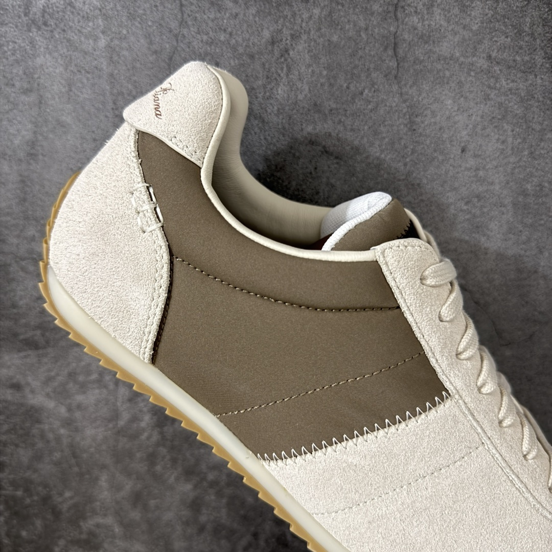 图片[7]-【莞产礼盒版】Loro Piana LP诺悠翩雅 Walk Wish新款运动鞋 2026最新配色，时尚休闲运动德训鞋‼️ 鞋面：高丝光牛反绒➕真丝布 鞋舌：芯片 内里：羊皮➕布 大底：TPU 尺码：35 36 37 38 39 40 41 42 43 44 45-选品中心
