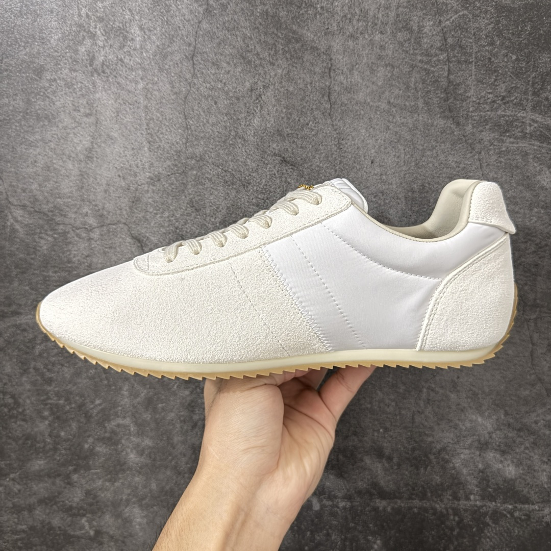图片[2]-【莞产礼盒版】Loro Piana LP诺悠翩雅 Walk Wish新款运动鞋 2026最新配色，时尚休闲运动德训鞋‼️ 鞋面：高丝光牛反绒➕真丝布 鞋舌：芯片 内里：羊皮➕布 大底：TPU 尺码：35 36 37 38 39 40 41 42 43 44 45-选品中心