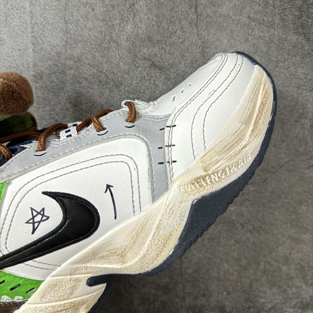 图片[6]-【手绘定制版】耐克 Nike Air Monarch IV男女子训练鞋厚底老爹鞋休闲复古运动鞋。Nike Air Monarch IV 运动鞋为你打造出众的训练装备，耐穿鞋面提供有效支撑。轻盈泡绵结合 Nike Air 缓震配置，塑就舒适非凡的迈步体验。皮革、合成材质与织物组合鞋面，塑就经典外观，经久耐穿，全掌内嵌式 Air 缓震配置，缔造出众缓震体验，舒适非凡，支撑力强，硬质橡胶外底经久耐穿，提供可驾驭多种地面的出众抓地力。 货号：DH3158-101 尺码：36 36.5 37.5 38 38.5 39 40 40.5 41 42 42.5 43 44 45-选品中心