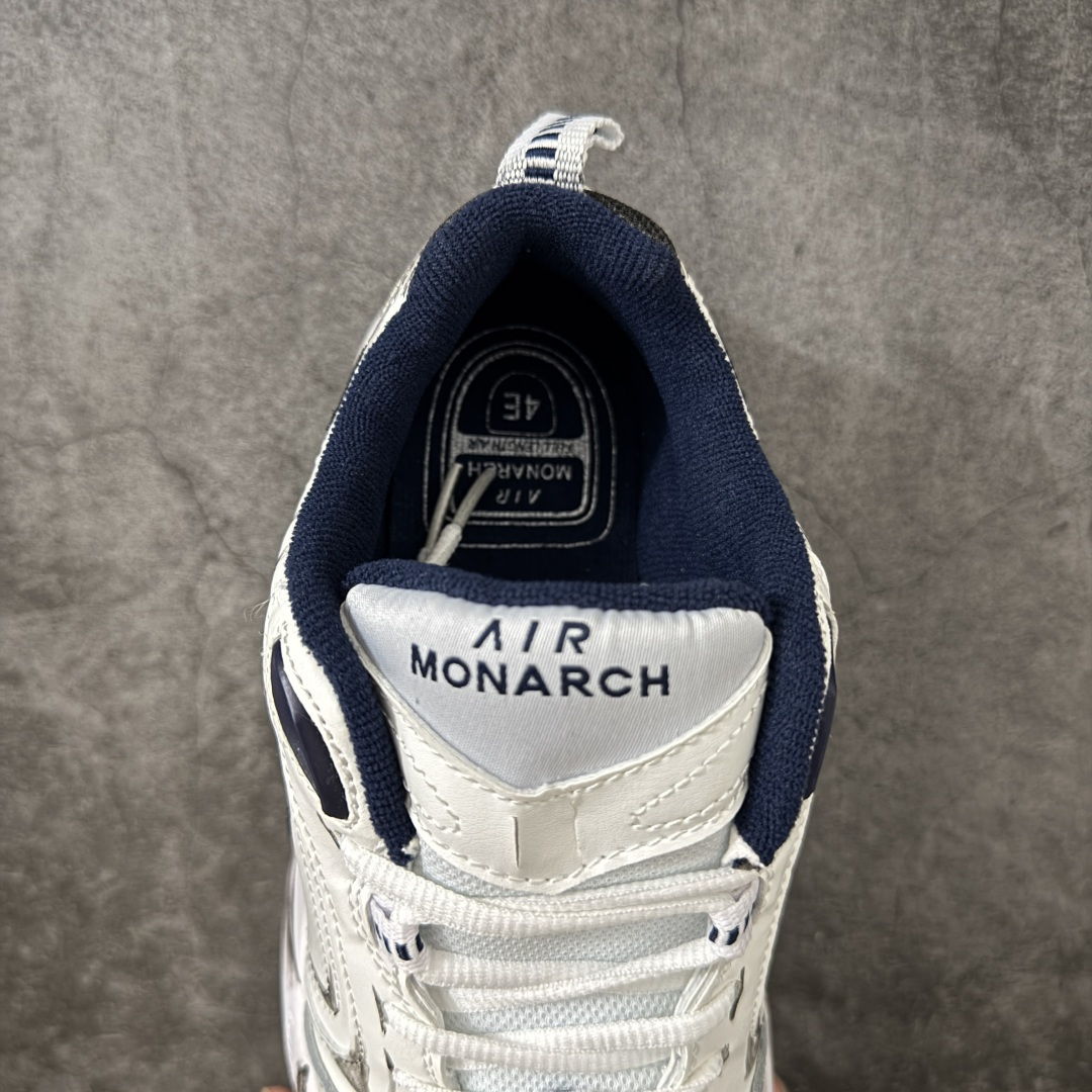 图片[8]-【手绘定制版】耐克 Nike Air Monarch IV男女子训练鞋厚底老爹鞋休闲复古运动鞋。Nike Air Monarch IV 运动鞋为你打造出众的训练装备，耐穿鞋面提供有效支撑。轻盈泡绵结合 Nike Air 缓震配置，塑就舒适非凡的迈步体验。皮革、合成材质与织物组合鞋面，塑就经典外观，经久耐穿，全掌内嵌式 Air 缓震配置，缔造出众缓震体验，舒适非凡，支撑力强，硬质橡胶外底经久耐穿，提供可驾驭多种地面的出众抓地力。 货号：415445-102 尺码：36 36.5 37.5 38 38.5 39 40 40.5 41 42 42.5 43 44 45-选品中心