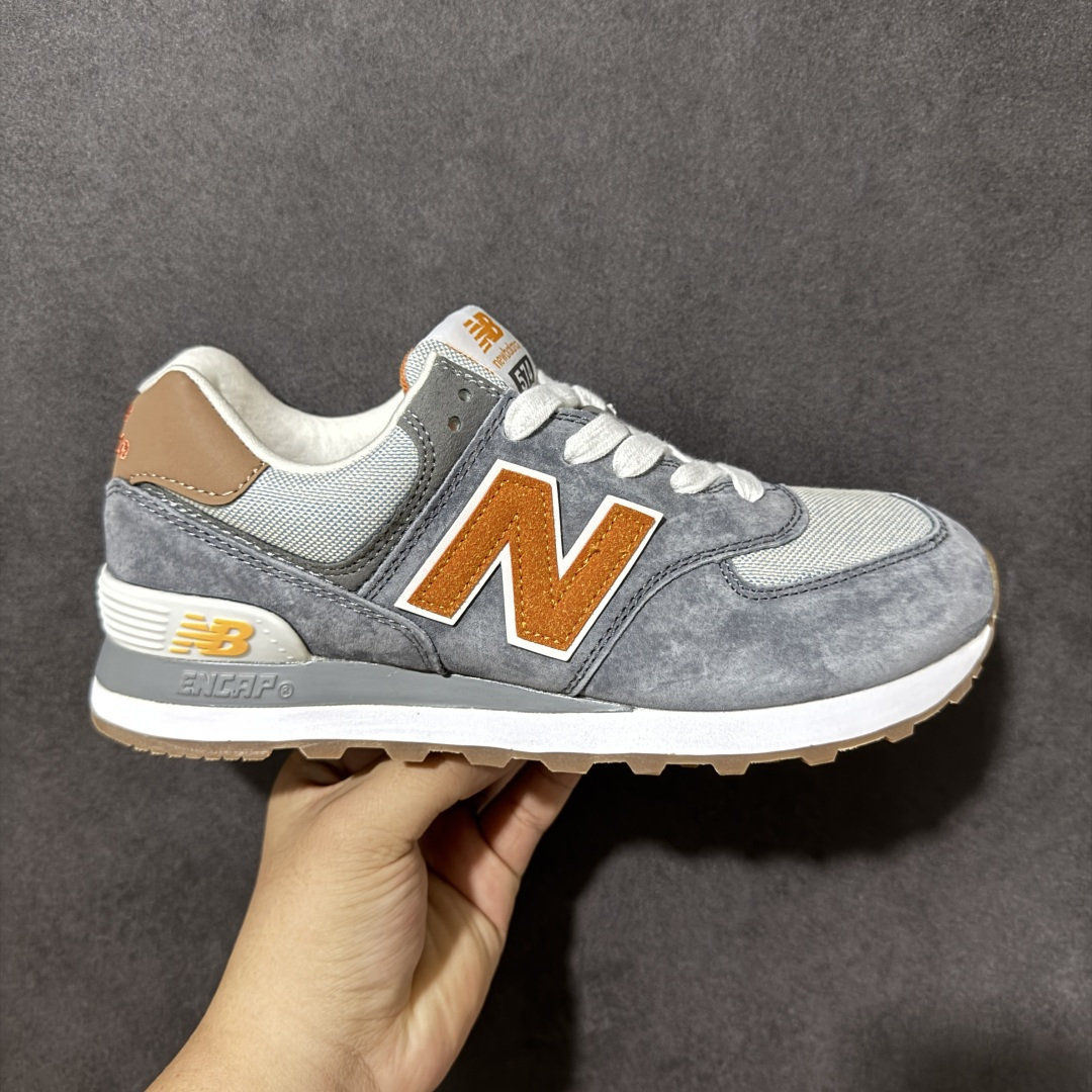 【公司级】New Balance 574系列 新百伦 低帮复古休闲运动慢跑鞋 货号：ML574PIB 尺码：36-45带半码-选品中心