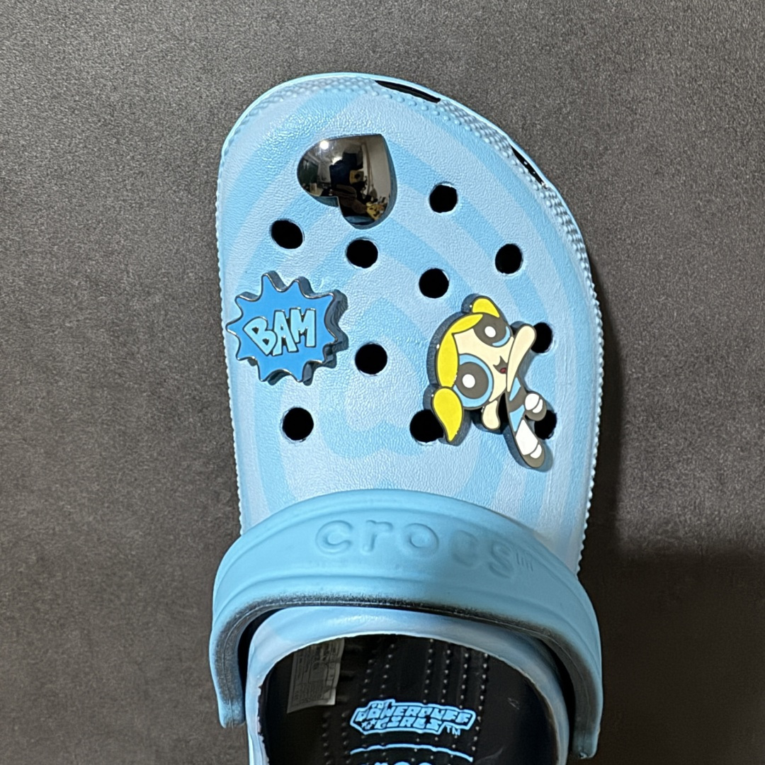 图片[5]-【纯原版】The Powerpuff Girls x Crocs 卡骆驰 飞天小女警联名 沙滩洞洞鞋 凉鞋拖鞋 全新莞产高端品质鞋底可增高2CM 鞋面更加耐用易清洗 该鞋款轻盈舒适 尺码：M4（36-37）M5（37-38）M6（38-39）M7(39-40）-选品中心