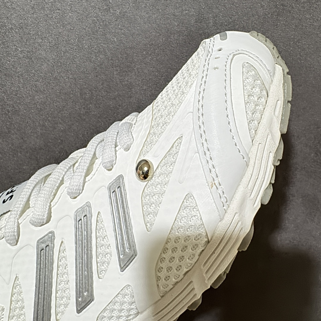 图片[8]-【公司ZH版】Adidas Adizero PR Sftm 联名款 阿迪低帮休闲生活鞋  #原楦纸板数据开发 鞋身采用网眼+TPU材质，大面TPU1.0​厚度，耐磨防撕裂面料和TPU后跟结构，金属铆钉点缀鞋面，搭配织物内里，舒适妥帖。双密度大底设计，更具稳定性。细节处理无敌。 货号：HP3529  尺码：36-45-选品中心