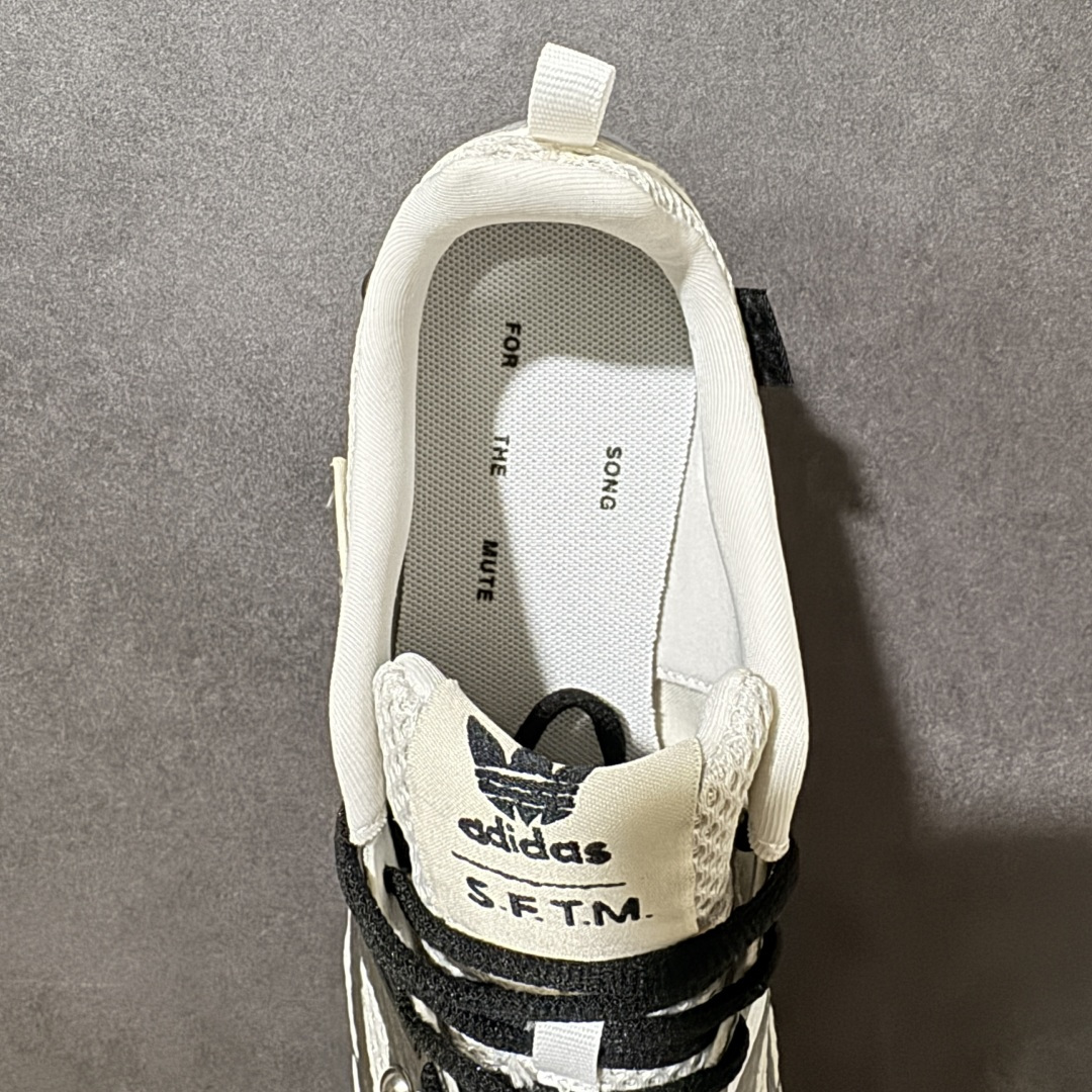 图片[6]-【公司ZH版】Adidas Adizero PR Sftm 联名款 阿迪低帮休闲生活鞋  #原楦纸板数据开发 鞋身采用网眼+TPU材质，大面TPU1.0​厚度，耐磨防撕裂面料和TPU后跟结构，金属铆钉点缀鞋面，搭配织物内里，舒适妥帖。双密度大底设计，更具稳定性。细节处理无敌。 货号：HP3521  尺码：36-45-选品中心