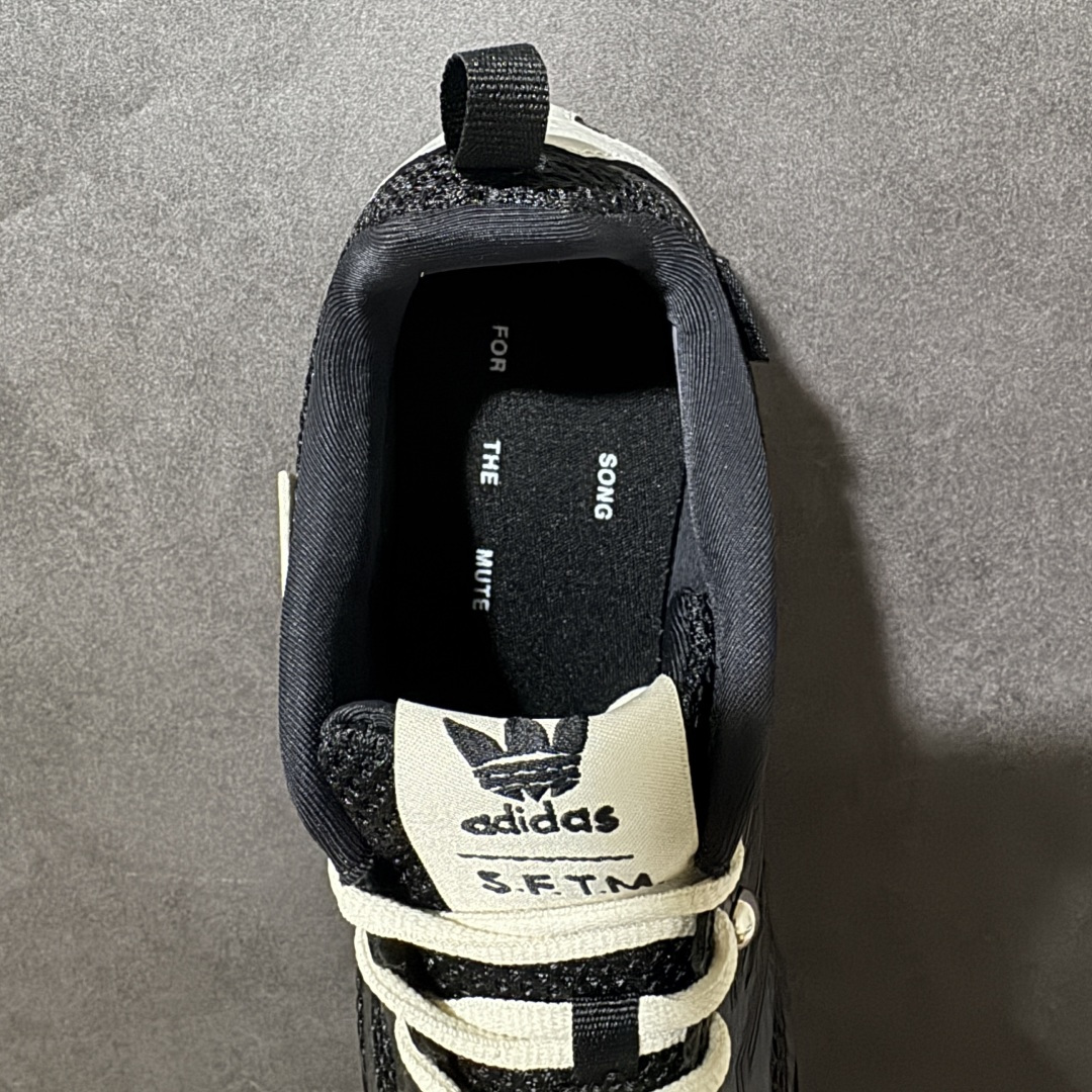 图片[6]-【公司ZH版】Adidas Adizero PR Sftm 联名款 阿迪低帮休闲生活鞋  #原楦纸板数据开发 鞋身采用网眼+TPU材质，大面TPU1.0​厚度，耐磨防撕裂面料和TPU后跟结构，金属铆钉点缀鞋面，搭配织物内里，舒适妥帖。双密度大底设计，更具稳定性。细节处理无敌。 货号：HP3523  尺码：36-45-选品中心