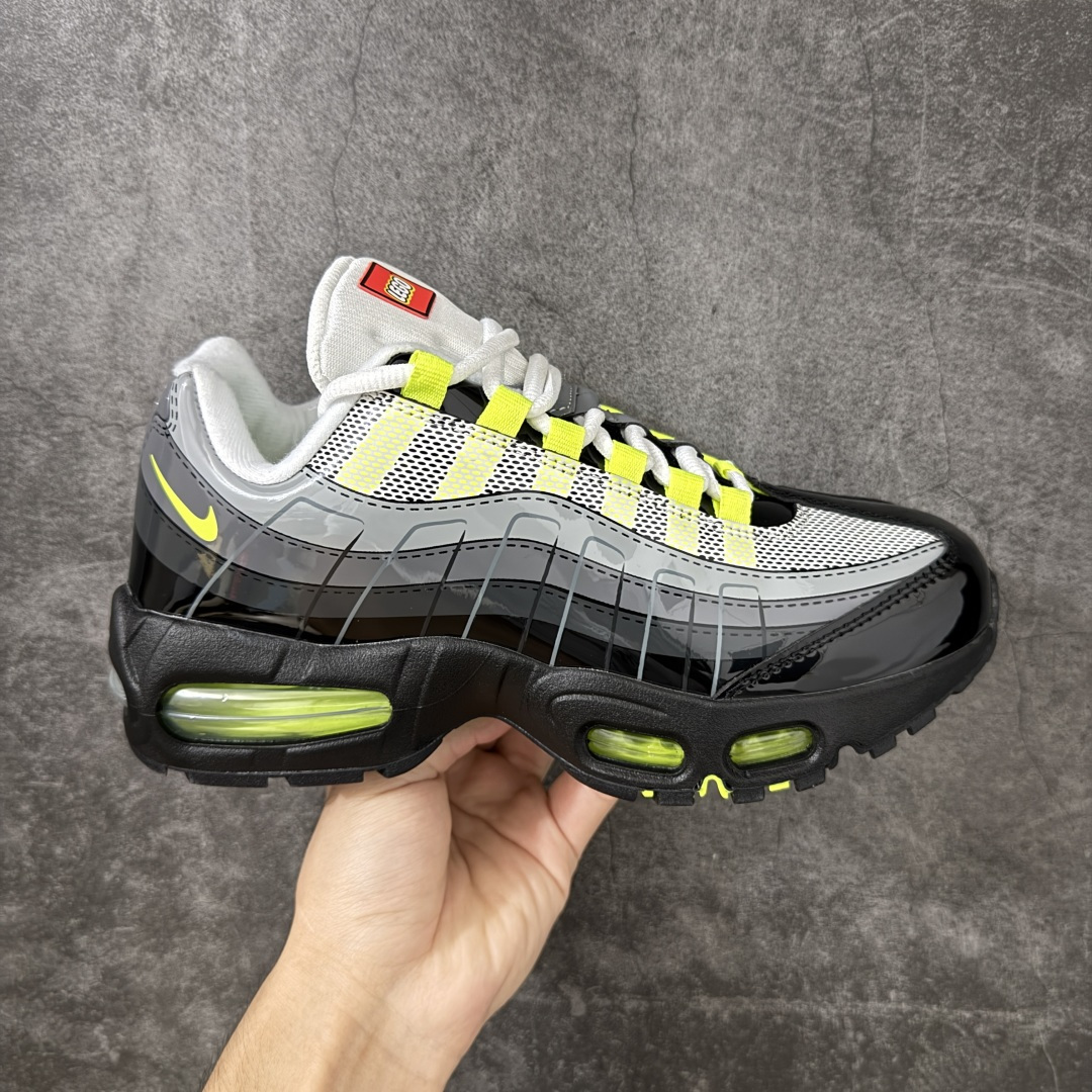 【EM纯原/小绿x】Lego x NK Air Max 95 乐高联名款 低帮休闲运动板鞋 IO4801-002 外贸专供品质 原数据私模打造 全新私模大底 真实半码一码一模 原厂高频 定制原版手提箱鞋盒 区别市面通货版本 注意⚠鞋盒成本高 人为乱涂或损坏扣20元 童鞋尺码:4Y/36 5Y/37.5 5.5Y/38 6Y/38.5 6.5Y/39 7Y/40-选品中心