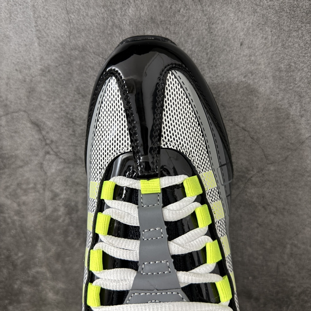 图片[5]-【EM纯原/小绿x】Lego x NK Air Max 95 乐高联名款 低帮休闲运动板鞋 IO4801-002 外贸专供品质 原数据私模打造 全新私模大底 真实半码一码一模 原厂高频 定制原版手提箱鞋盒 区别市面通货版本 注意⚠鞋盒成本高 人为乱涂或损坏扣20元 童鞋尺码：4Y/36 5Y/37.5 5.5Y/38 6Y/38.5 6.5Y/39 7Y/40-选品中心