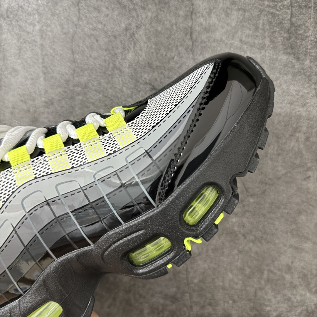 图片[6]-【EM纯原/小绿x】Lego x NK Air Max 95 乐高联名款 低帮休闲运动板鞋 IO4801-002 外贸专供品质 原数据私模打造 全新私模大底 真实半码一码一模 原厂高频 定制原版手提箱鞋盒 区别市面通货版本 注意⚠鞋盒成本高 人为乱涂或损坏扣20元 童鞋尺码：4Y/36 5Y/37.5 5.5Y/38 6Y/38.5 6.5Y/39 7Y/40-选品中心