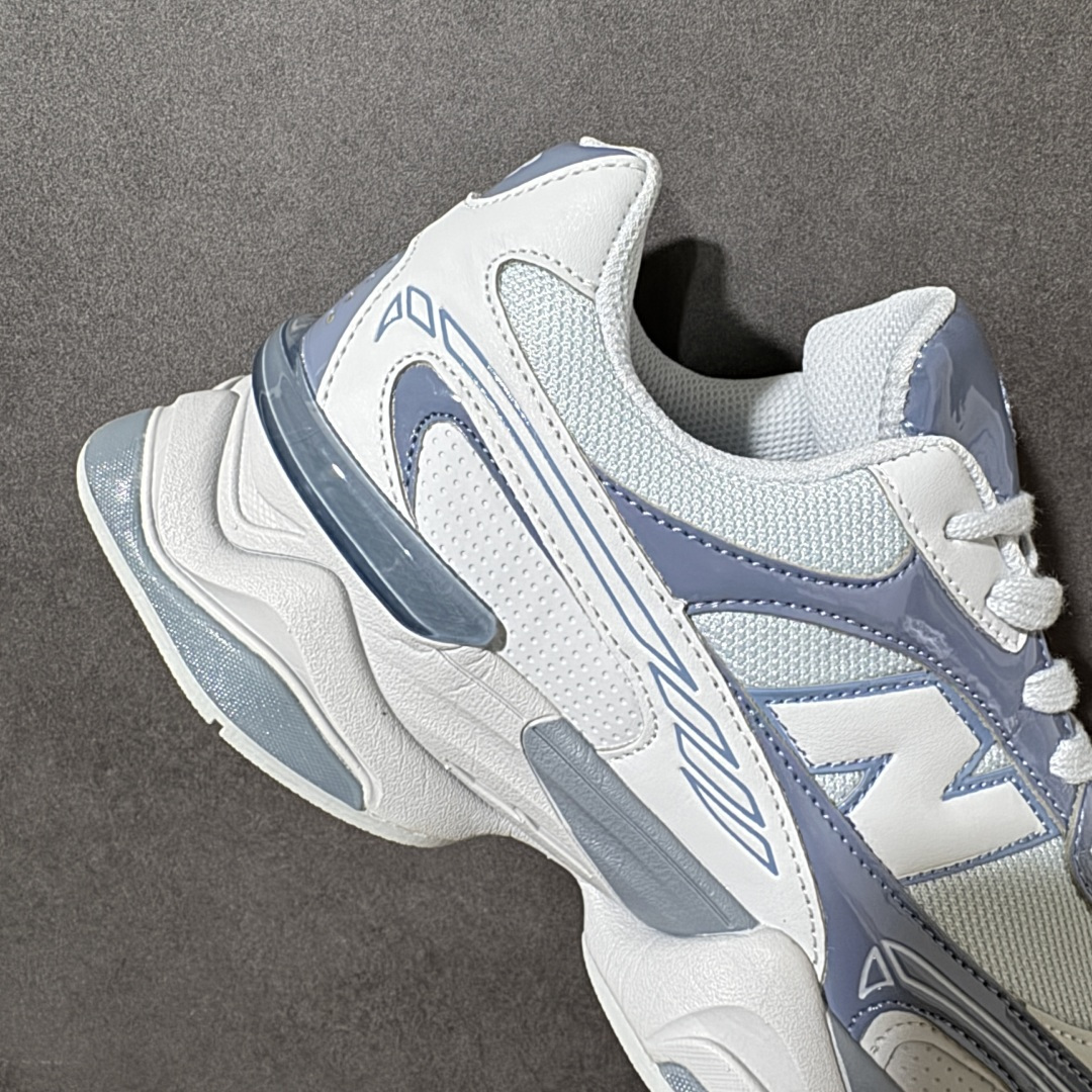 图片[7]-【公司级】New Balance NB 9060 复古单品 鞋款灵感源自设计师本人对夏日的怀日回忆。鞋面大身由空间双格及磨砂鞋面拼接而生，配以柔和、温暖的粉橘色调，夏日氛围拉满采用大面积网眼以及麂皮材质覆盖鞋身，还原经典气质。搭载ABZORB避震科技，由泡沫聚酯制成，上脚可以有效减少由鞋底反弹对身体及双腿的冲击 货号：U9060HS 尺码：36 37 37.5 38 38.5 39.5 40 40.5 41.5 42 42.5 43 44 45-选品中心