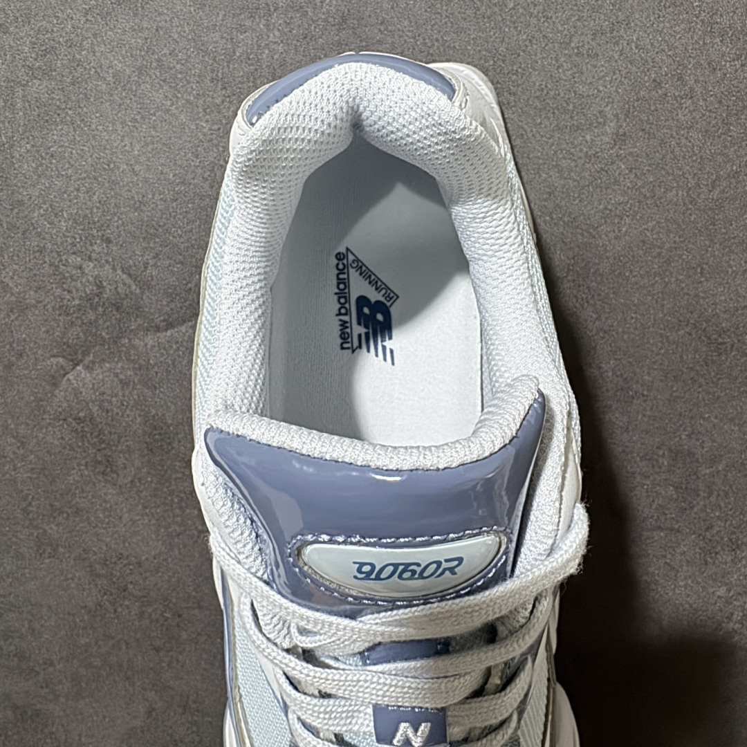 图片[6]-【公司级】New Balance NB 9060 复古单品 鞋款灵感源自设计师本人对夏日的怀日回忆。鞋面大身由空间双格及磨砂鞋面拼接而生，配以柔和、温暖的粉橘色调，夏日氛围拉满采用大面积网眼以及麂皮材质覆盖鞋身，还原经典气质。搭载ABZORB避震科技，由泡沫聚酯制成，上脚可以有效减少由鞋底反弹对身体及双腿的冲击 货号：U9060HS 尺码：36 37 37.5 38 38.5 39.5 40 40.5 41.5 42 42.5 43 44 45-选品中心