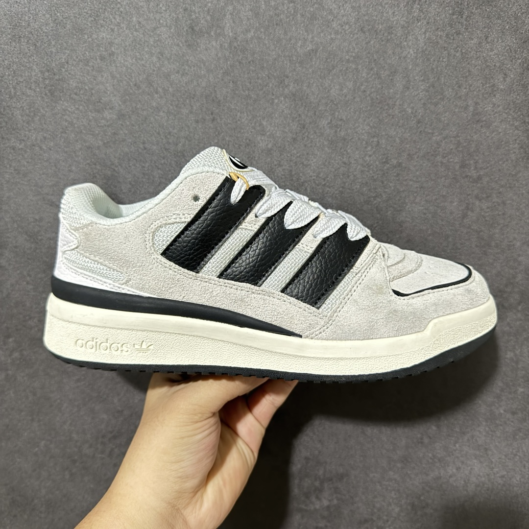 【公司级】合集 Adidas originals FORUM2000 舒适百搭耐磨低帮板鞋 货号：JS0995 尺码：36-45 含半码-选品中心