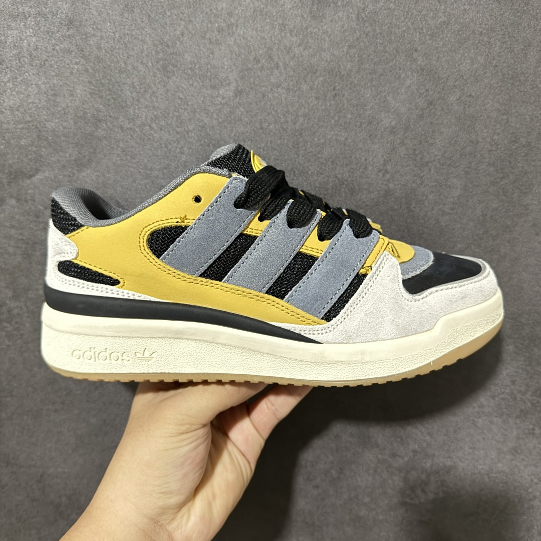 【公司级】合集 Adidas originals FORUM2000 舒适百搭耐磨低帮板鞋 货号:JS3158 尺码:36-45 含半码-选品中心