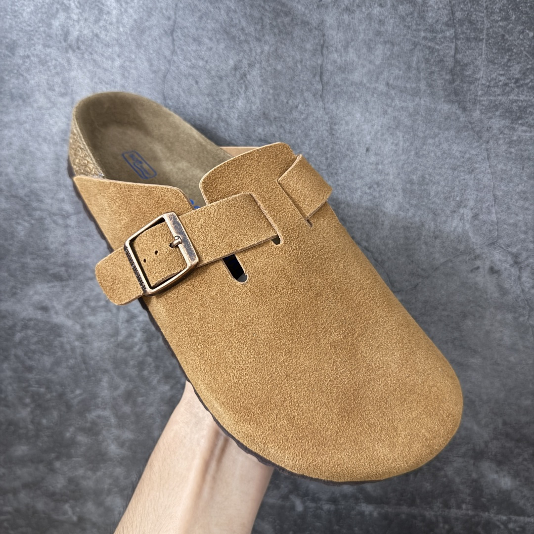 图片[3]-【纯原HT宽版】Birkenstock Boston 博肯/勃肯 系列上架 牛皮绒面革平底复古软木休闲鞋 宽版 深棕色 真正软木塞大底 品质细节领先市场版本 原产品质 采用质地柔软进口牛皮绒面革 无刺鼻异味 中底搭载缓震软木橡胶 进口头层牛皮 原版开模/版型/材质/细节遵循ZP工艺！ 市售顶级不吹文案 尺码：35-45-选品中心