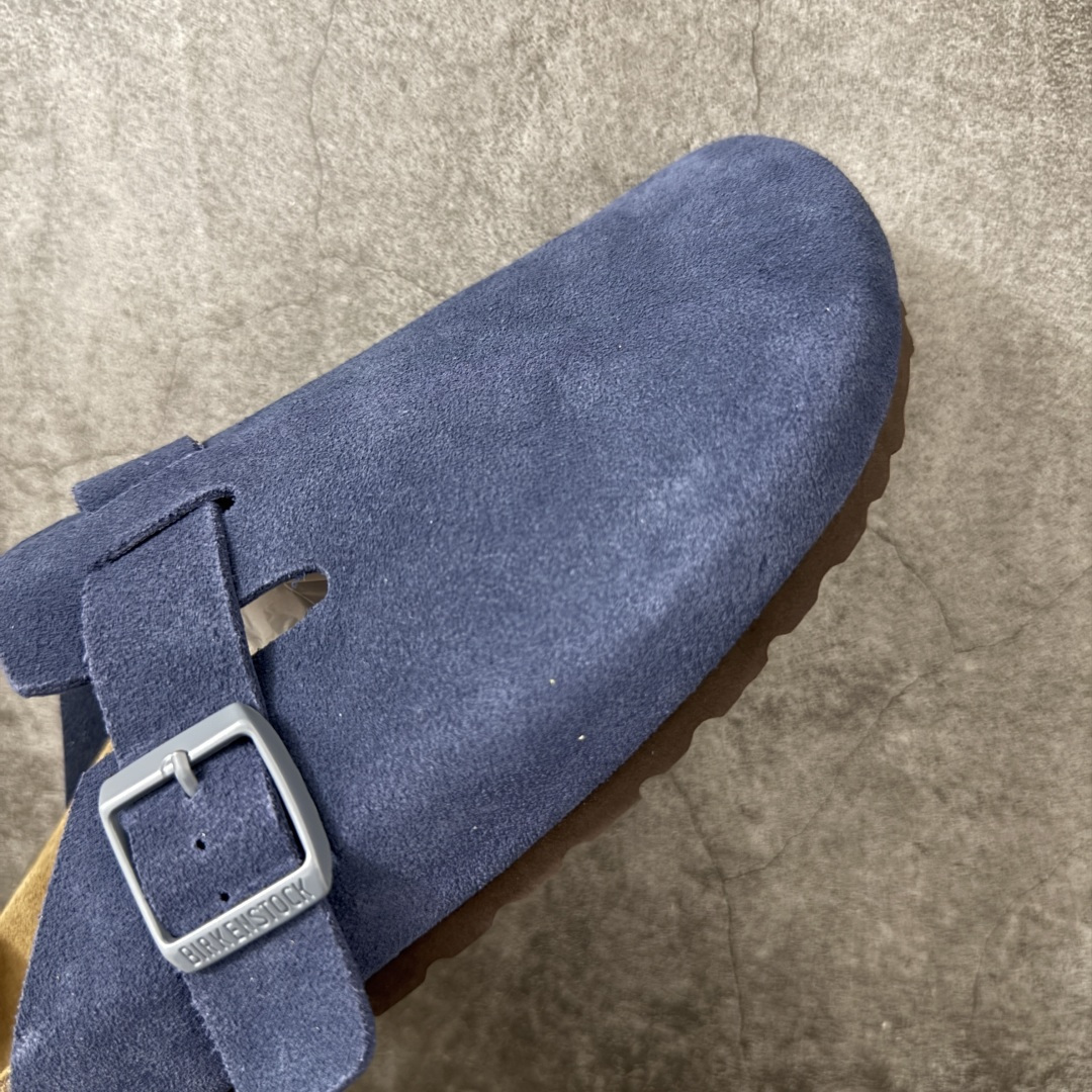 图片[6]-【纯原HT宽版】Birkenstock Boston 博肯/勃肯 系列上架 牛皮绒面革平底复古软木休闲鞋 宽版 深蓝色 真正软木塞大底 品质细节领先市场版本 原产品质 采用质地柔软进口牛皮绒面革 无刺鼻异味 中底搭载缓震软木橡胶 进口头层牛皮 原版开模/版型/材质/细节遵循ZP工艺！ 市售顶级不吹文案 尺码：35-45-选品中心