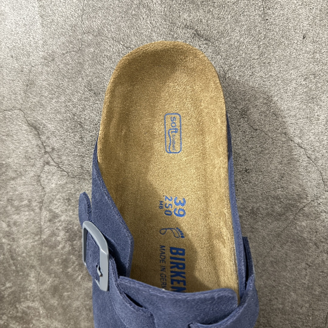图片[8]-【纯原HT宽版】Birkenstock Boston 博肯/勃肯 系列上架 牛皮绒面革平底复古软木休闲鞋 宽版 深蓝色 真正软木塞大底 品质细节领先市场版本 原产品质 采用质地柔软进口牛皮绒面革 无刺鼻异味 中底搭载缓震软木橡胶 进口头层牛皮 原版开模/版型/材质/细节遵循ZP工艺！ 市售顶级不吹文案 尺码：35-45-选品中心