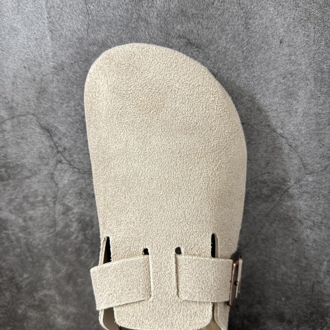 图片[5]-【纯原HT宽版】Birkenstock Boston 博肯/勃肯 系列上架 牛皮绒面革平底复古软木休闲鞋 宽版 沙色 真正软木塞大底 品质细节领先市场版本 原产品质 采用质地柔软进口牛皮绒面革 无刺鼻异味 中底搭载缓震软木橡胶 进口头层牛皮 原版开模/版型/材质/细节遵循ZP工艺！ 市售顶级不吹文案 尺码：35-45-选品中心
