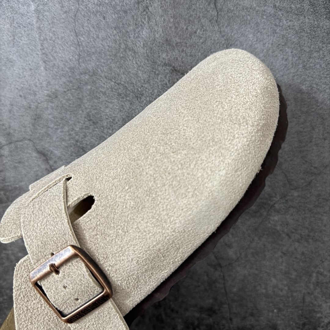 图片[6]-【纯原HT宽版】Birkenstock Boston 博肯/勃肯 系列上架 牛皮绒面革平底复古软木休闲鞋 宽版 沙色 真正软木塞大底 品质细节领先市场版本 原产品质 采用质地柔软进口牛皮绒面革 无刺鼻异味 中底搭载缓震软木橡胶 进口头层牛皮 原版开模/版型/材质/细节遵循ZP工艺！ 市售顶级不吹文案 尺码：35-45-选品中心