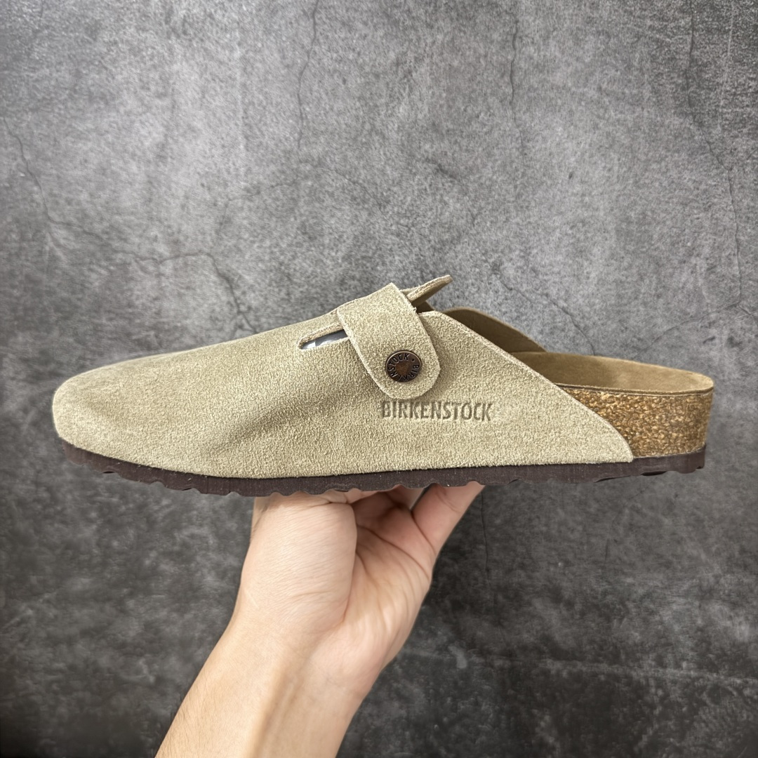 图片[2]-【纯原HT宽版】Birkenstock Boston 博肯/勃肯 系列上架 牛皮绒面革平底复古软木休闲鞋 宽版 栗色 真正软木塞大底 品质细节领先市场版本 原产品质 采用质地柔软进口牛皮绒面革 无刺鼻异味 中底搭载缓震软木橡胶 进口头层牛皮 原版开模/版型/材质/细节遵循ZP工艺！ 市售顶级不吹文案 尺码：35-45-选品中心