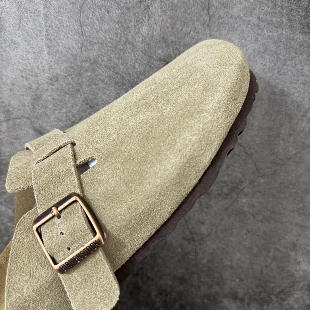 图片[6]-【纯原HT宽版】Birkenstock Boston 博肯/勃肯 系列上架 牛皮绒面革平底复古软木休闲鞋 宽版 栗色 真正软木塞大底 品质细节领先市场版本 原产品质 采用质地柔软进口牛皮绒面革 无刺鼻异味 中底搭载缓震软木橡胶 进口头层牛皮 原版开模/版型/材质/细节遵循ZP工艺！ 市售顶级不吹文案 尺码：35-45-选品中心