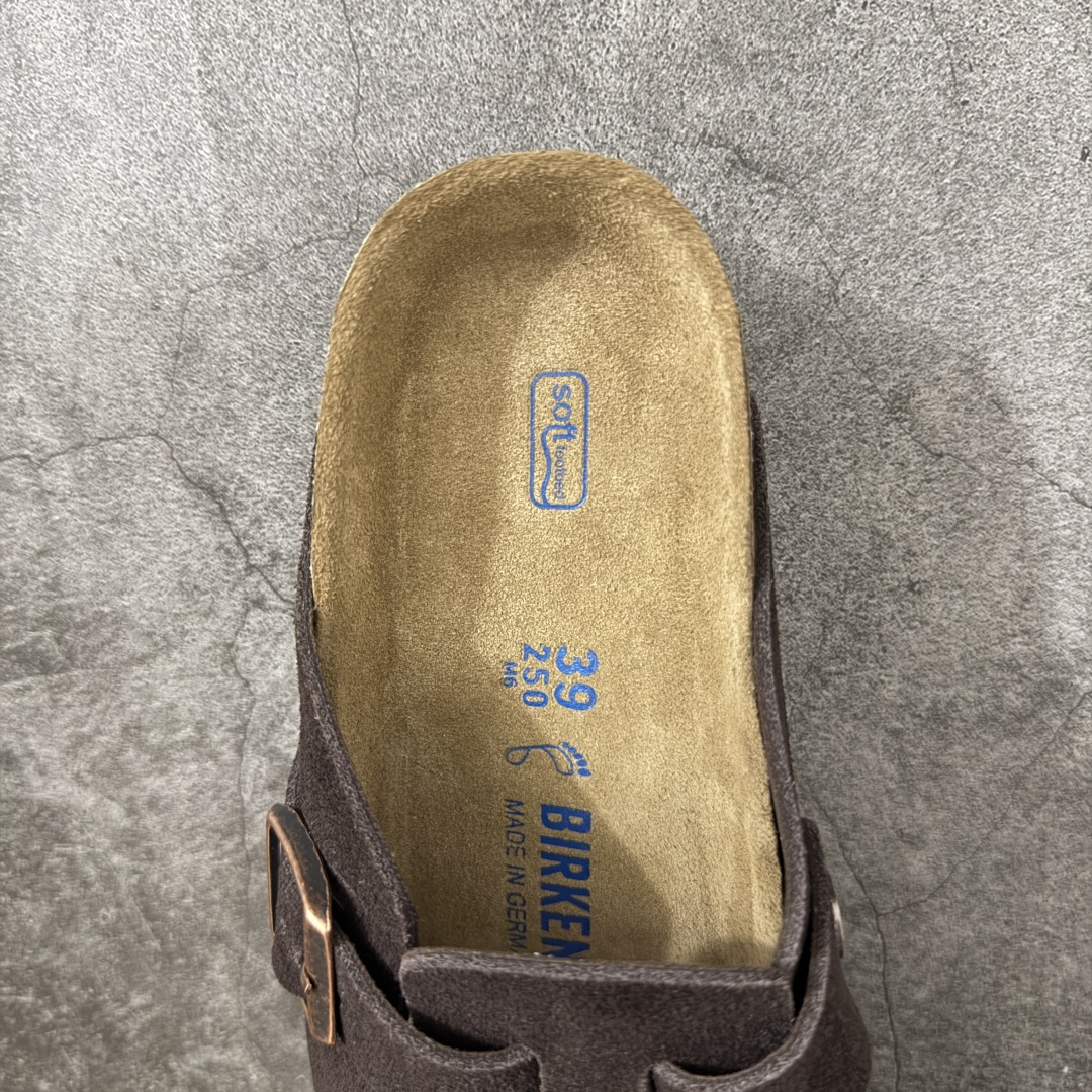 图片[8]-【纯原HT宽版】Birkenstock Boston 博肯/勃肯 系列上架 牛皮绒面革平底复古软木休闲鞋 宽版 深咖色 真正软木塞大底 品质细节领先市场版本 原产品质 采用质地柔软进口牛皮绒面革 无刺鼻异味 中底搭载缓震软木橡胶 进口头层牛皮 原版开模/版型/材质/细节遵循ZP工艺！ 市售顶级不吹文案 尺码：35-45-选品中心