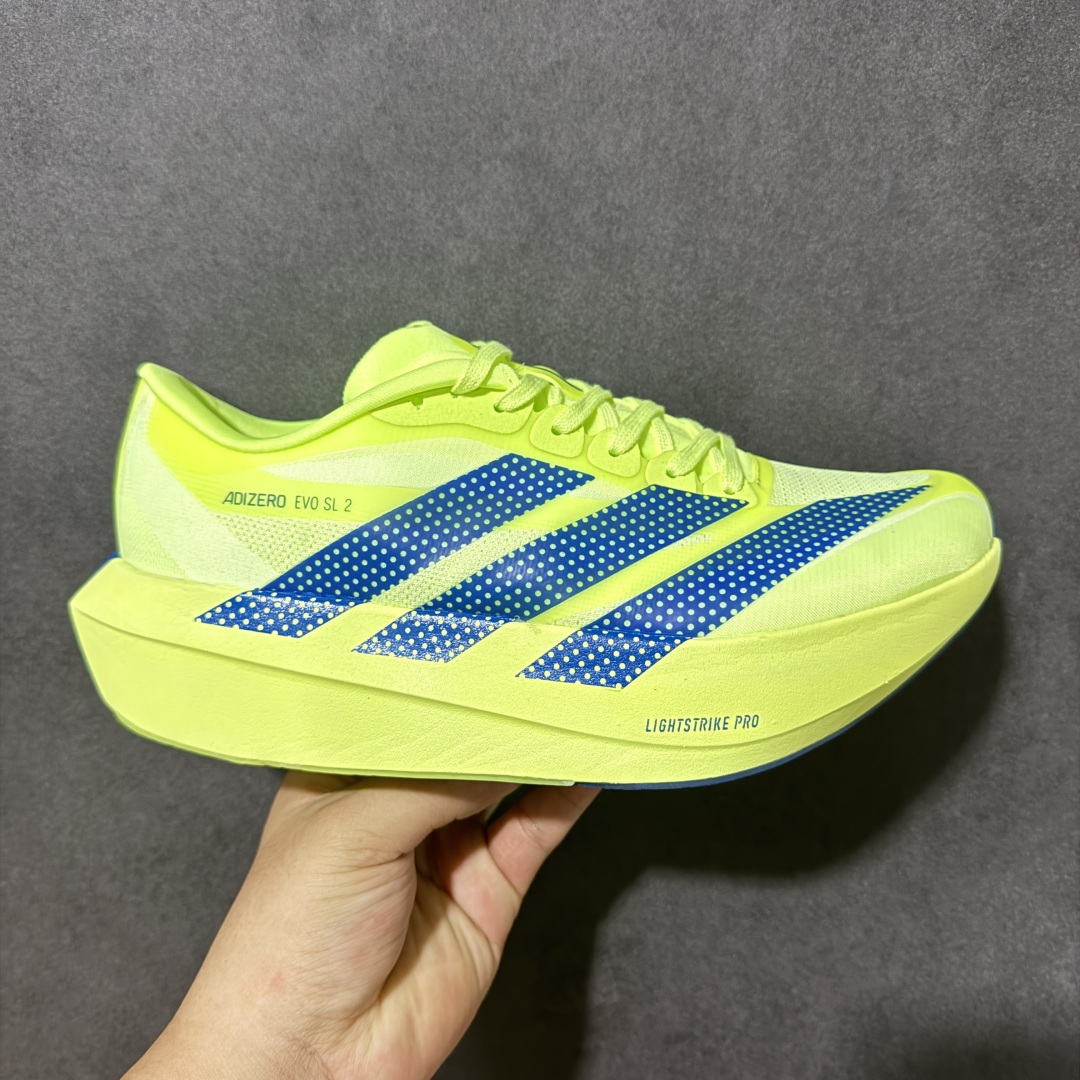 【公司级】adidas Adizero Evo SL 2 运动舒适增高 低帮 马拉松训练竞速跑步鞋 货号:SL2605 尺码:36 36.5 37.5 38 38.5 39 40 40.5 41 42 42.5 43 44 44.5 45-选品中心
