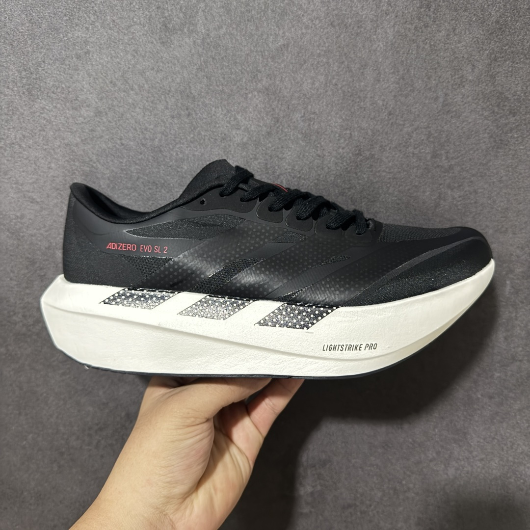 【公司级】adidas Adizero Evo SL 2 运动舒适增高 低帮 马拉松训练竞速跑步鞋 货号：SL2647 尺码：36 36.5 37.5 38 38.5 39 40 40.5 41 42 42.5 43 44 44.5 45-选品中心